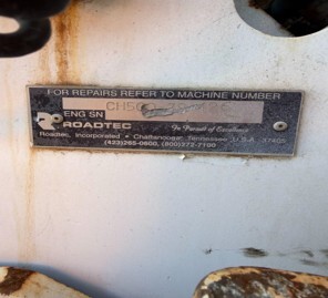 2007 Roadtec RX500 Road Mill