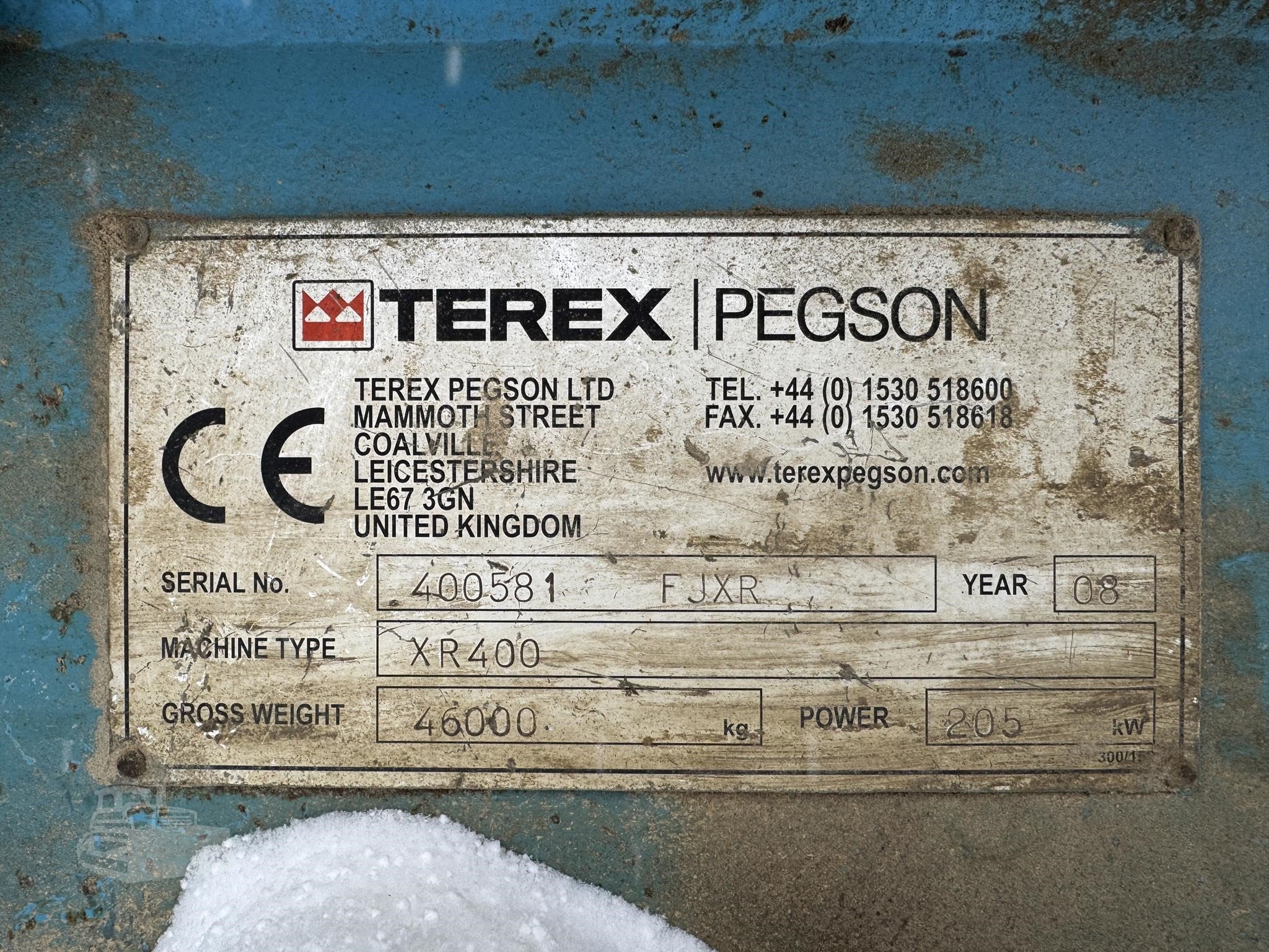 2008 POWERSCREEN XR400