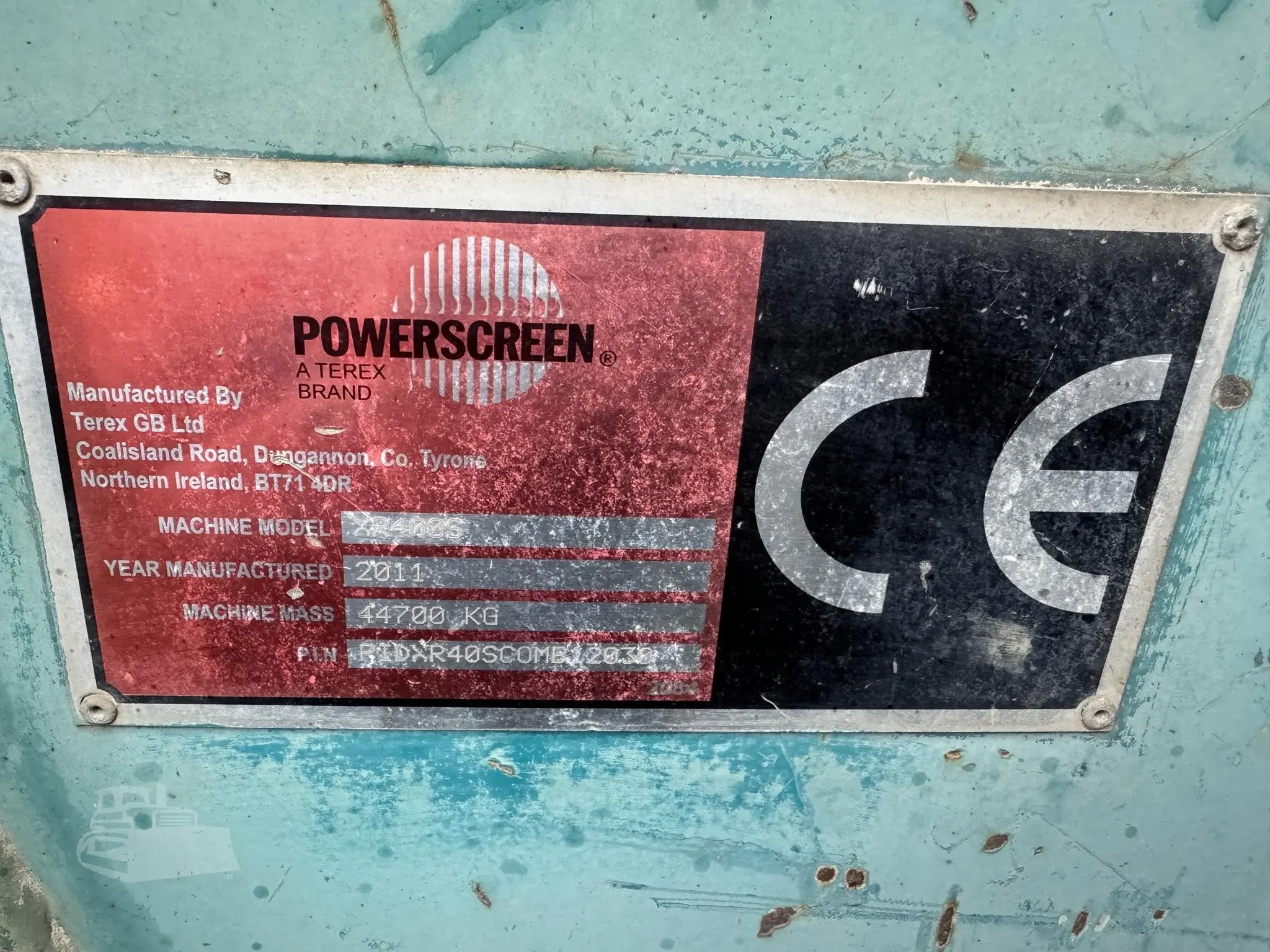 2011 POWERSCREEN XR400