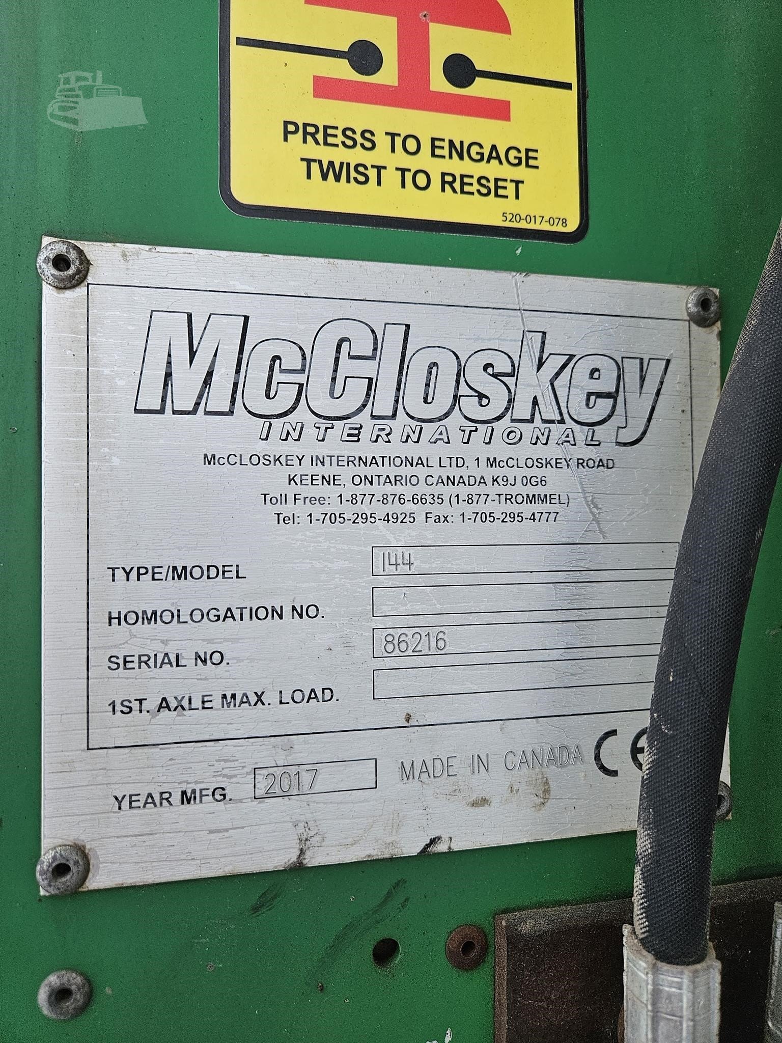 2017 McCloskey I44