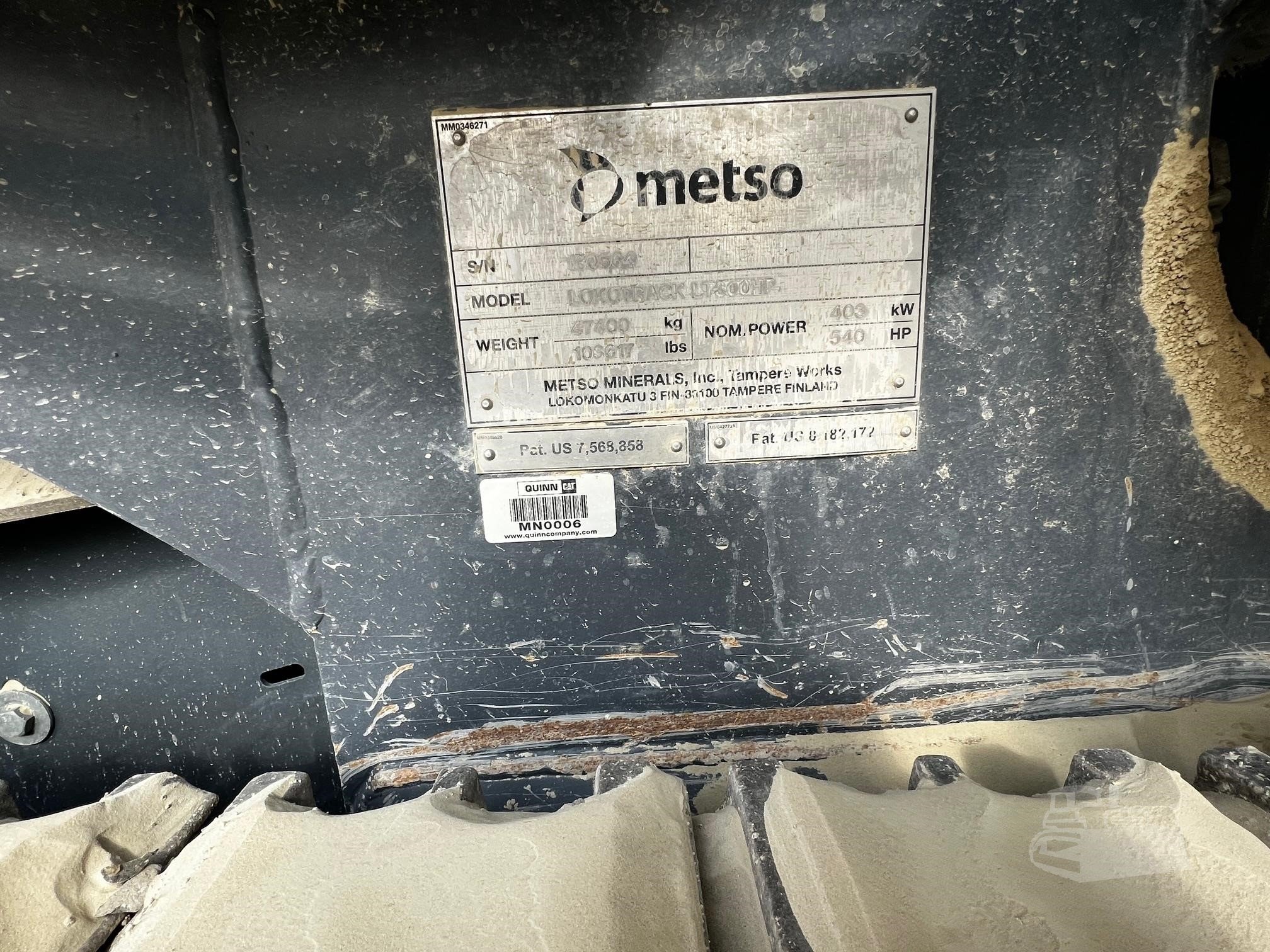 2019 METSO LOKOTRACK LT300HP