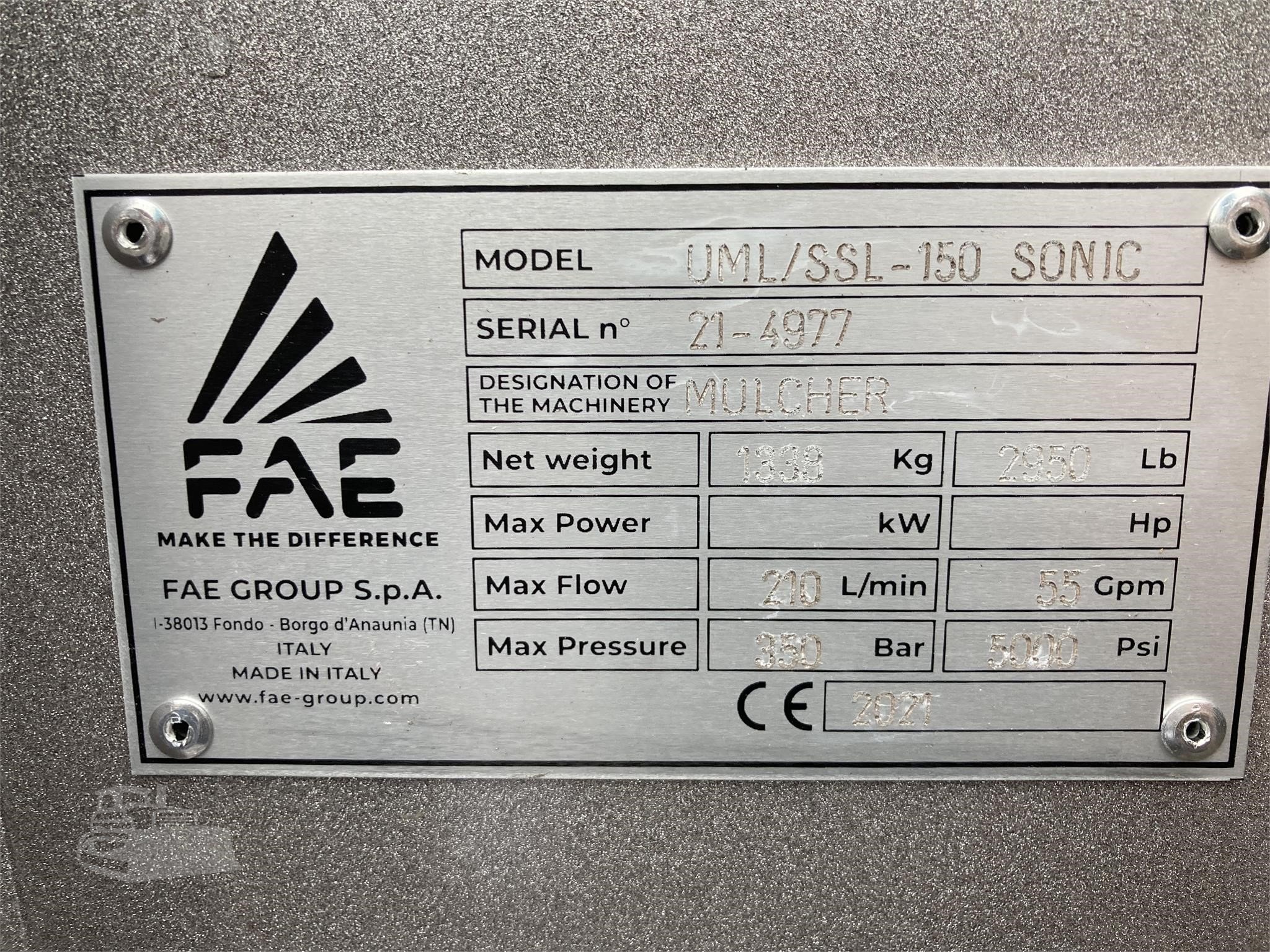 2021 FAE UML/SSL/150-VT