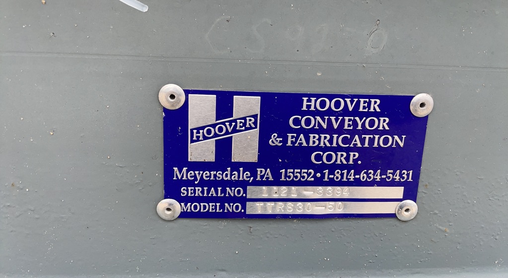 2021 HOOVER CO TTR30-50