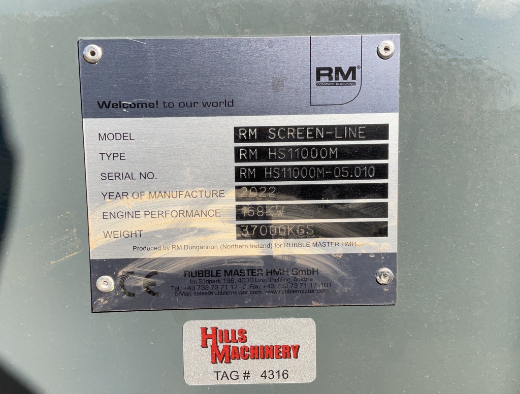 2022 RUBBLE MA HS11000M