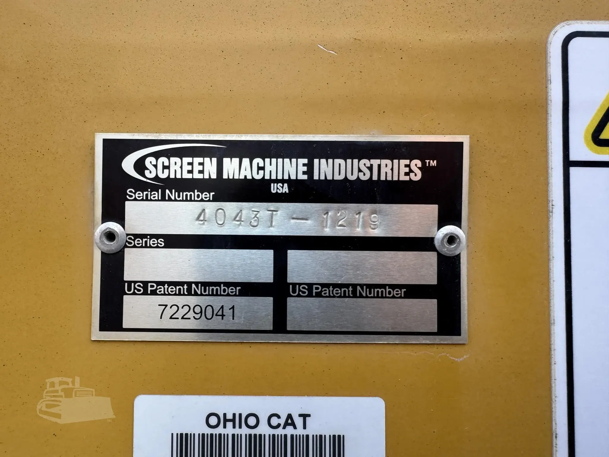 2022 SCREEN MACHINE 4043TR