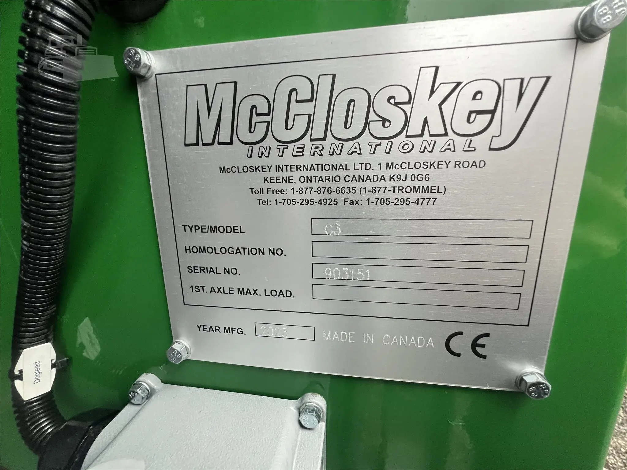 2023 McCloskey C3