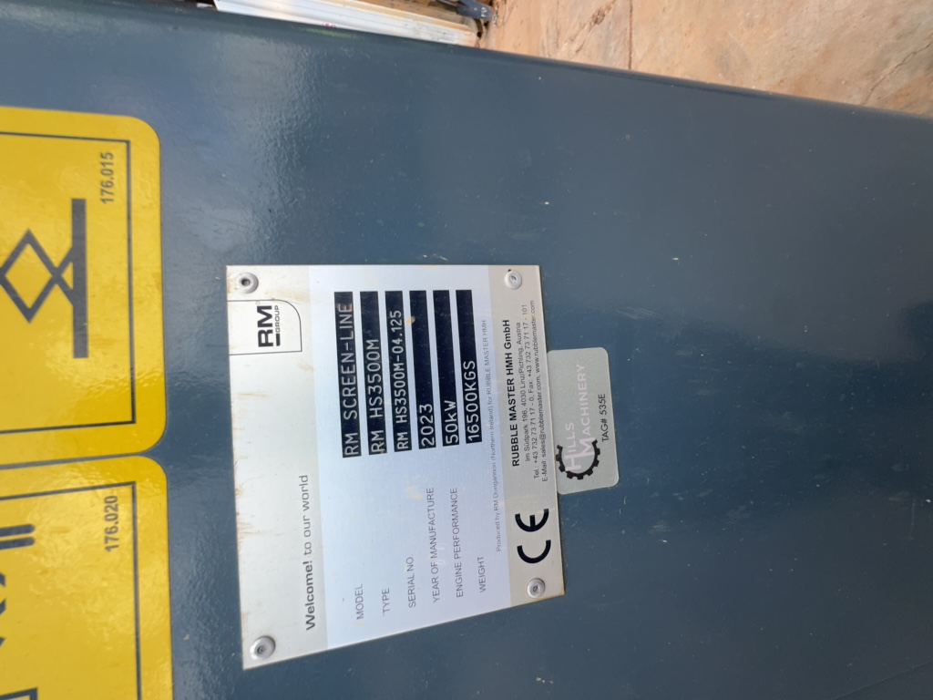 2023 RUBBLE MA HS3500M