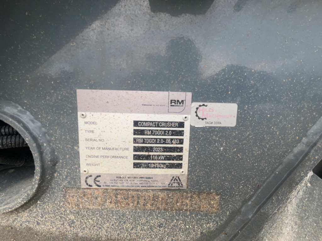 2023 RUBBLE MA RM70GO!