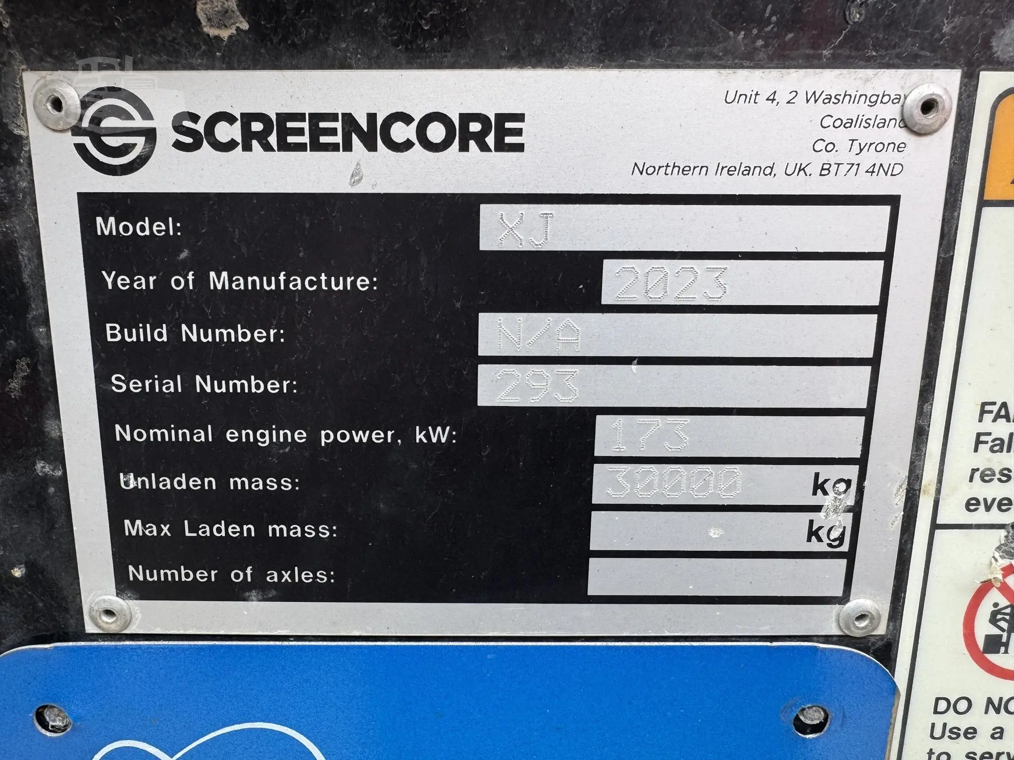 2023 SCREENCORE XJ