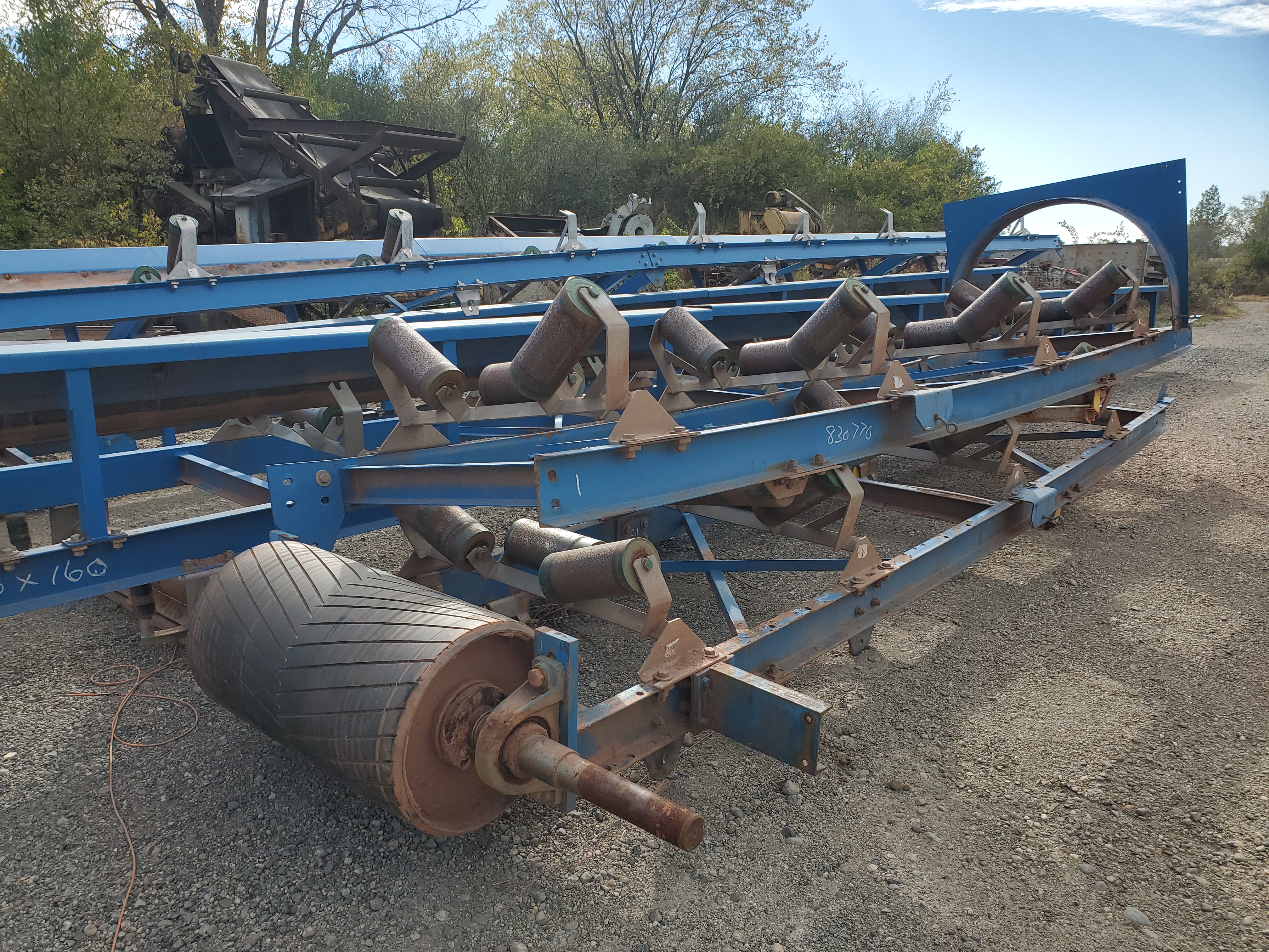 30 X 160' CHANNEL FRAME CONVEYOR