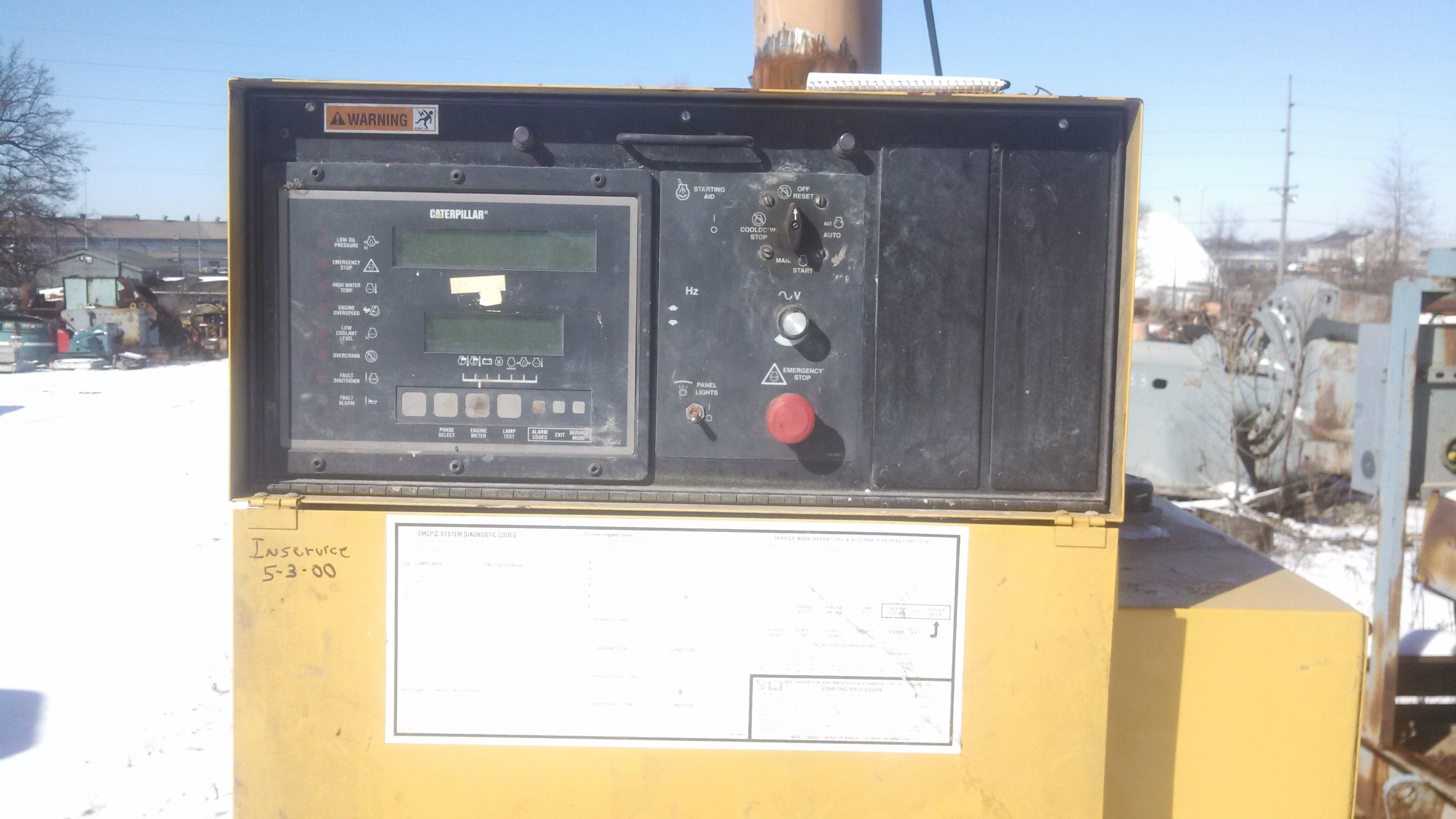 CAT 3306 225KW GENSET