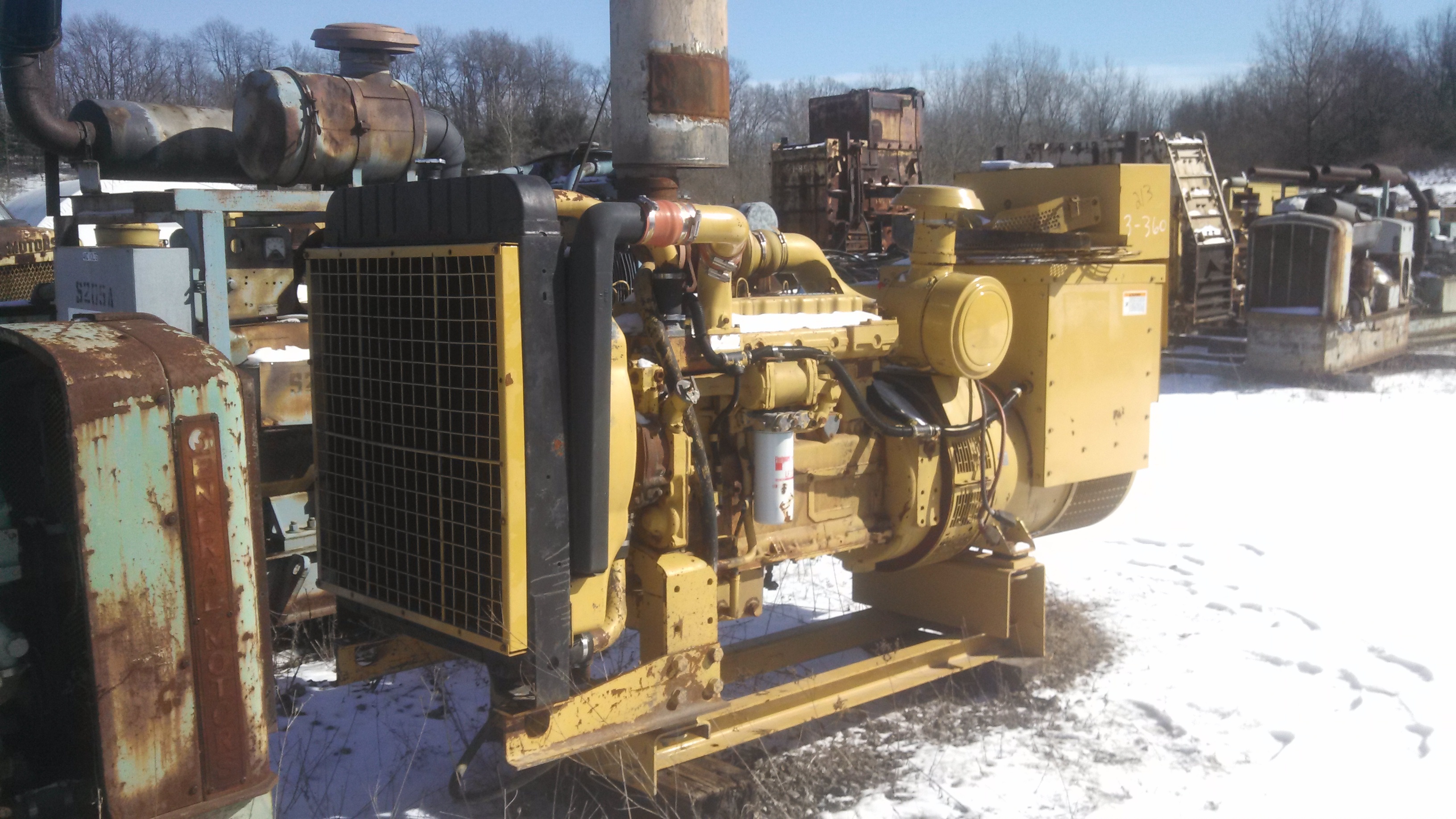 CAT 3306 225KW GENSET