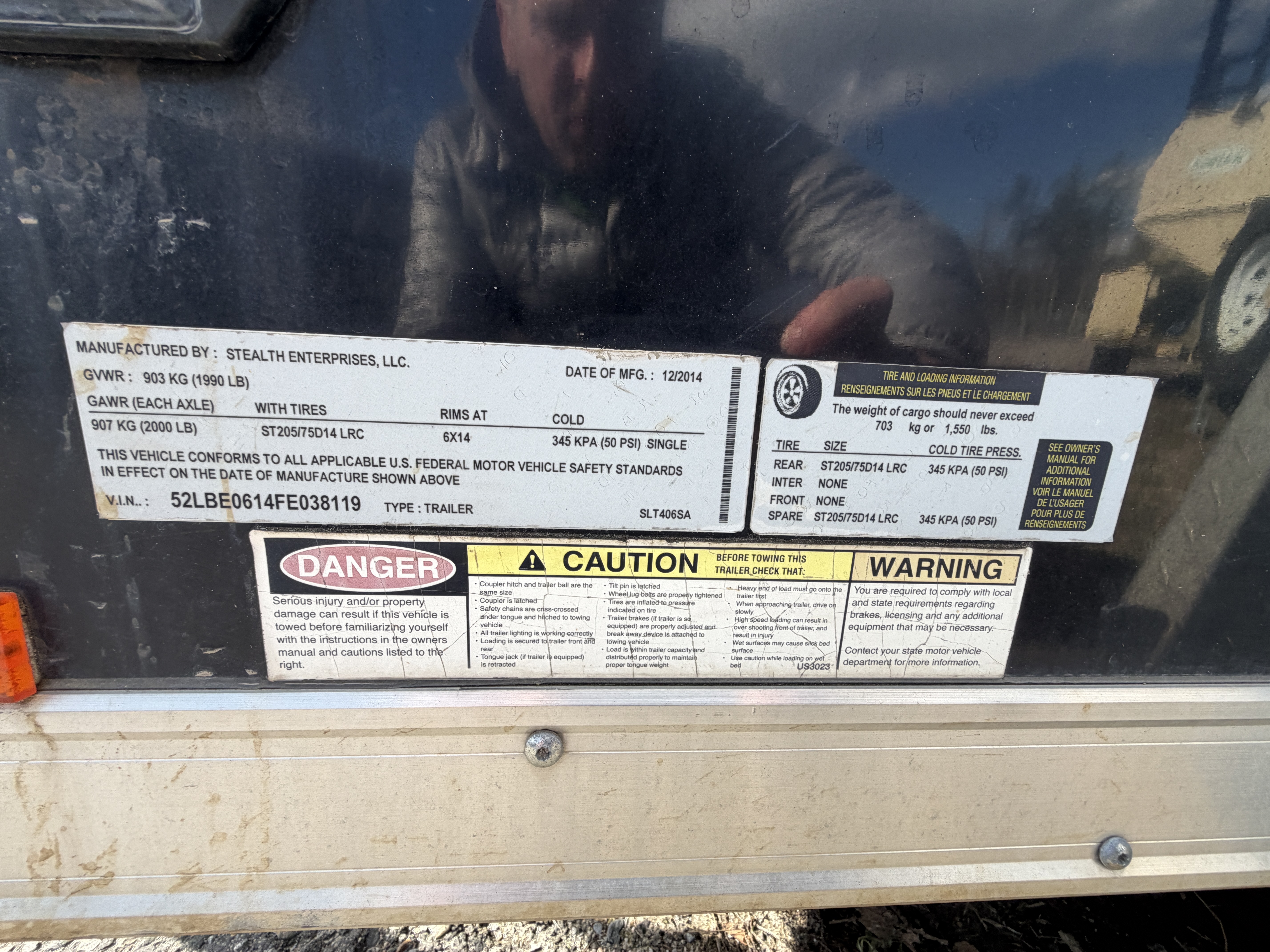 Construction Cam SLT406SA Light Tower Trailer