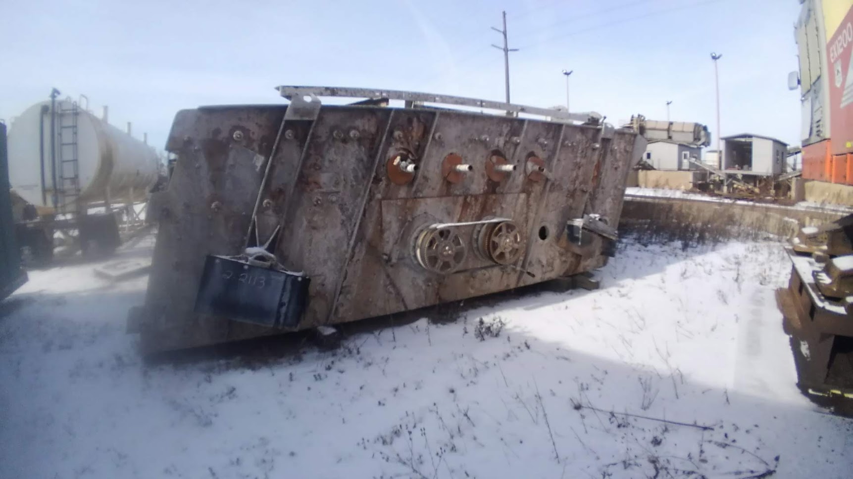 DEISTER 8x20 TRIPLE DECK INCLINE SCREEN