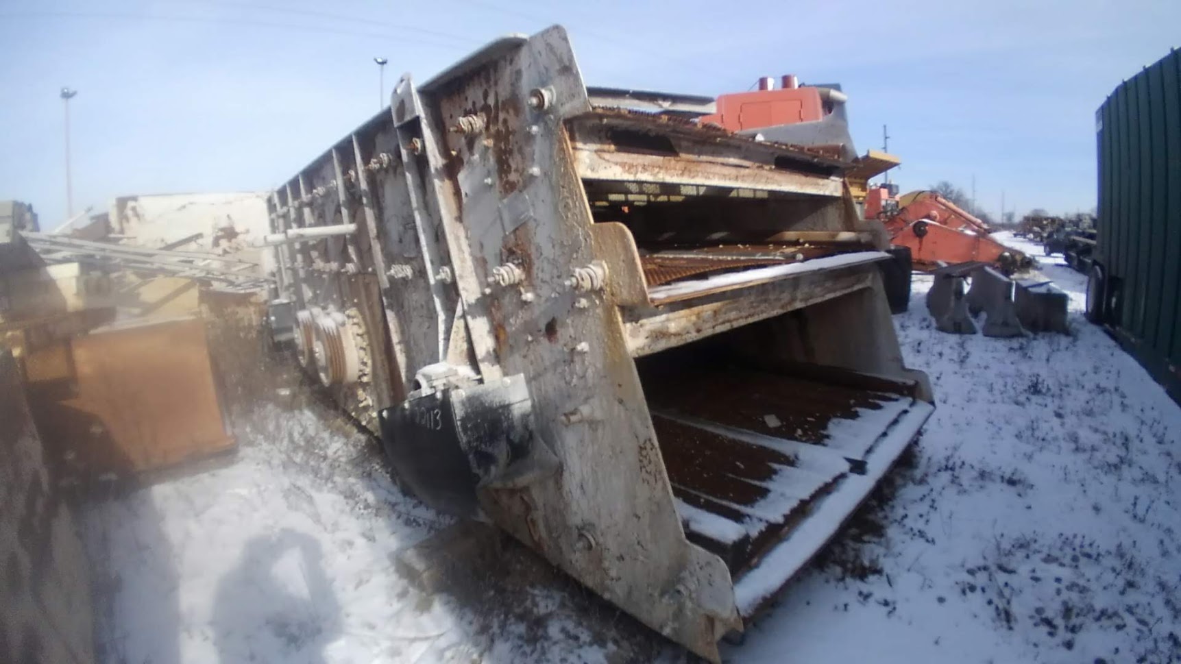 DEISTER 8x20 TRIPLE DECK INCLINE SCREEN