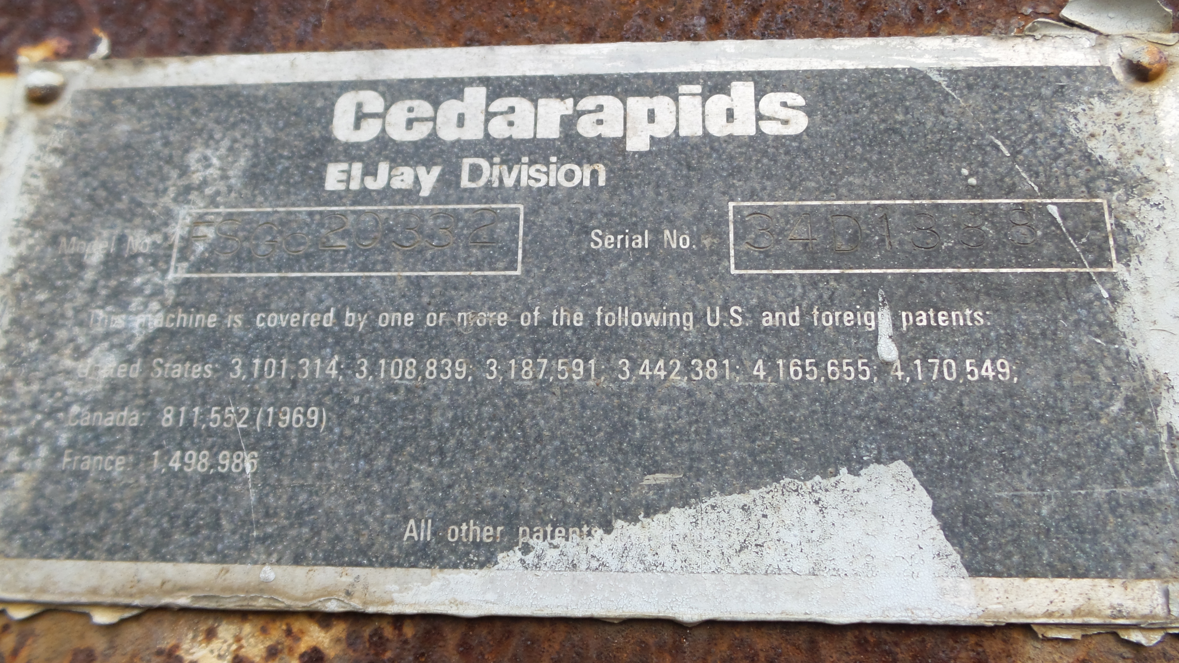 EL JAY 6x20 THREE DECK SCREEN HORIZONTAL