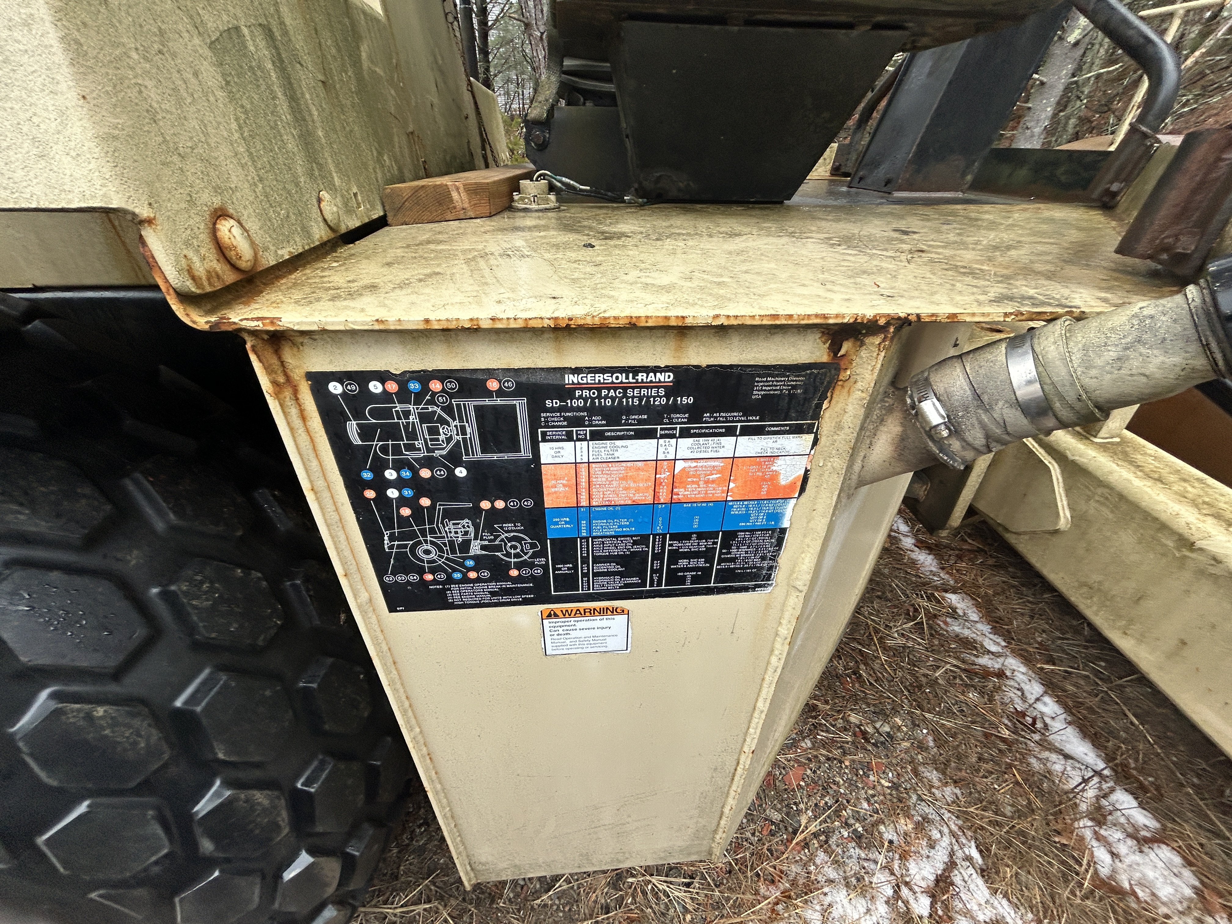 Ingersol Rand Roller