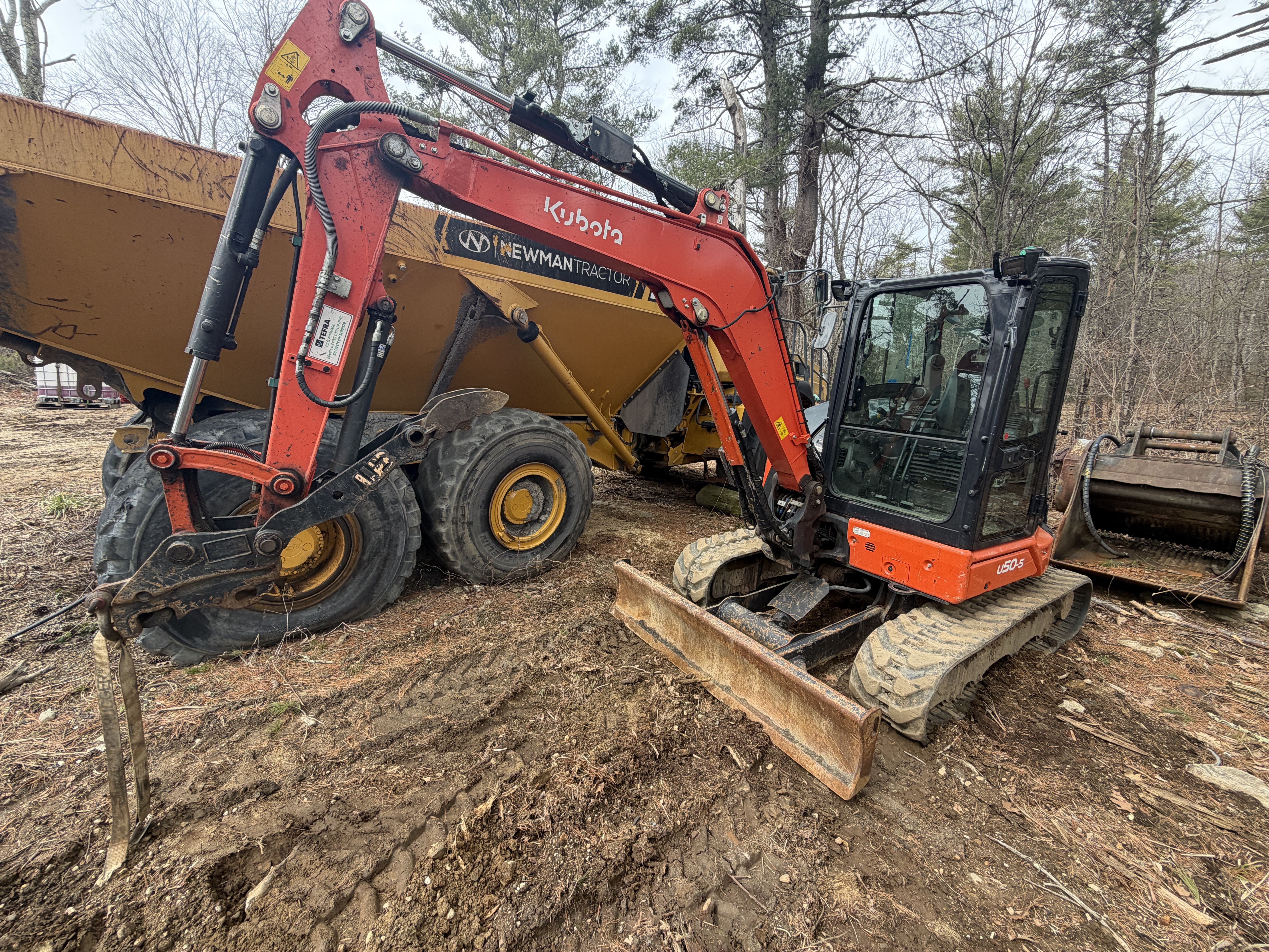 Kubota U50-5 Mini Excavator 