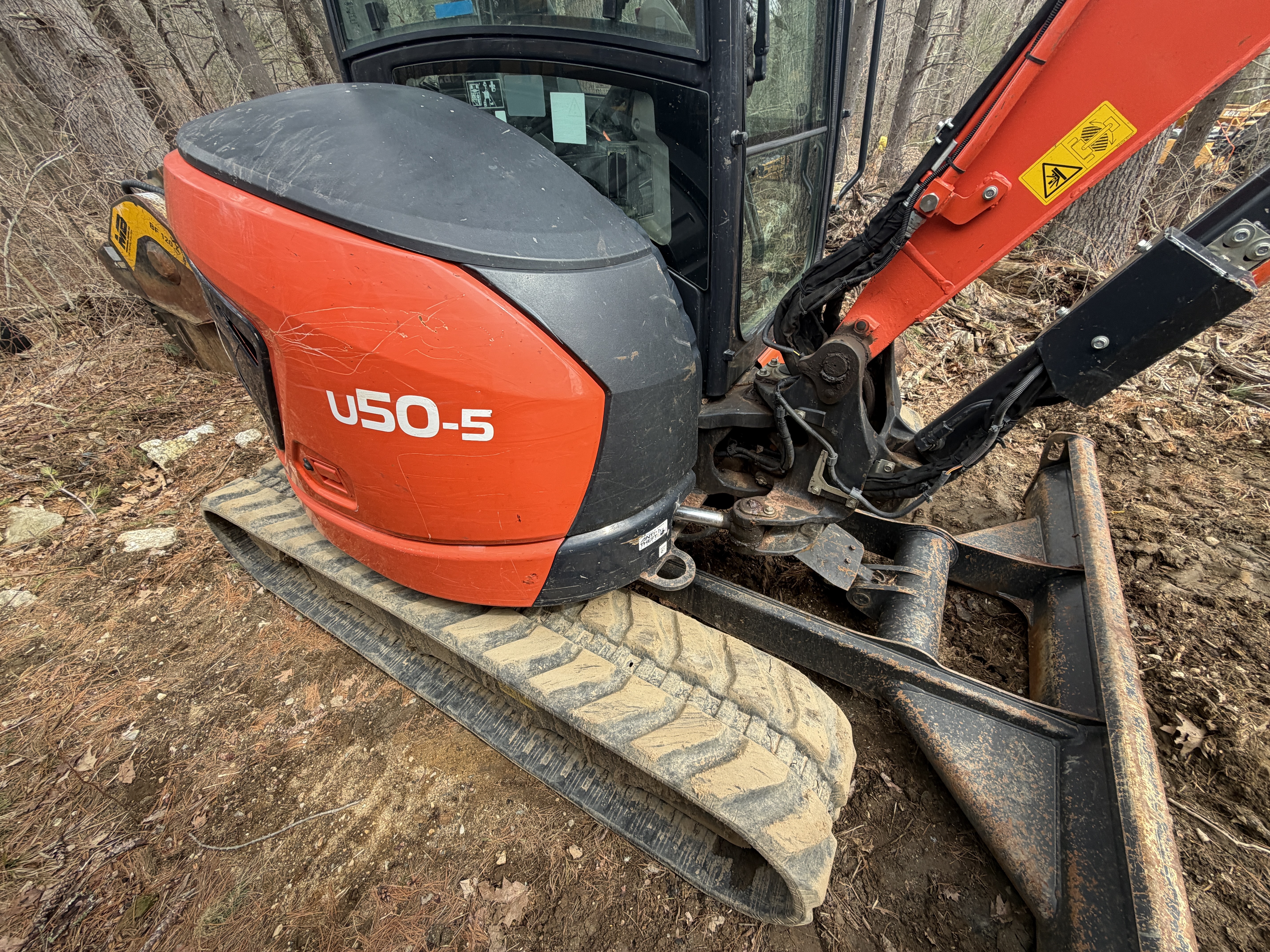 Kubota U50-5 Mini Excavator 