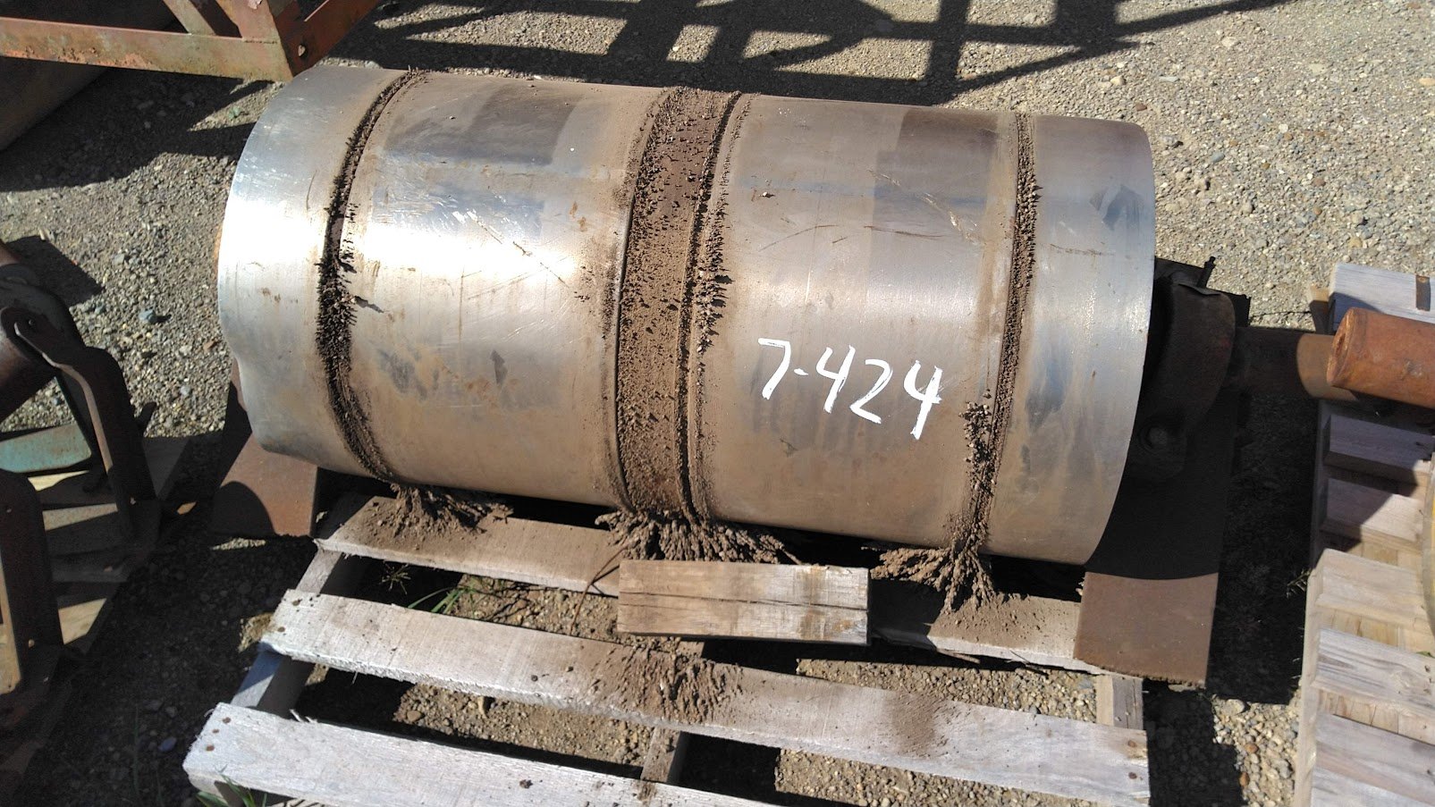 MAGNETIC HEAD PULLEY 20 X 38 WITH SHAFT