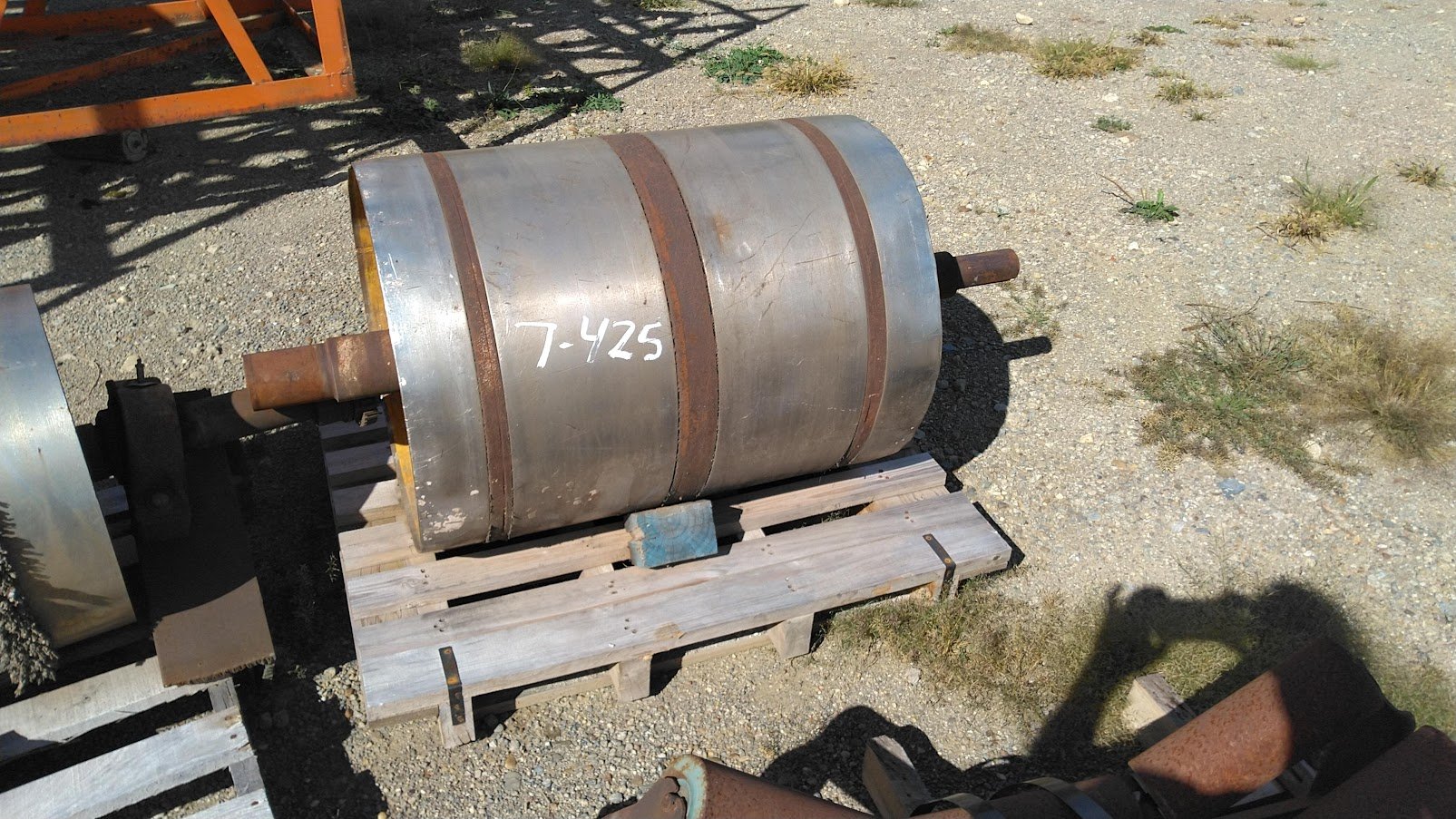 MAGNETIC HEAD PULLEY 24 X 32 WITH SHAFT