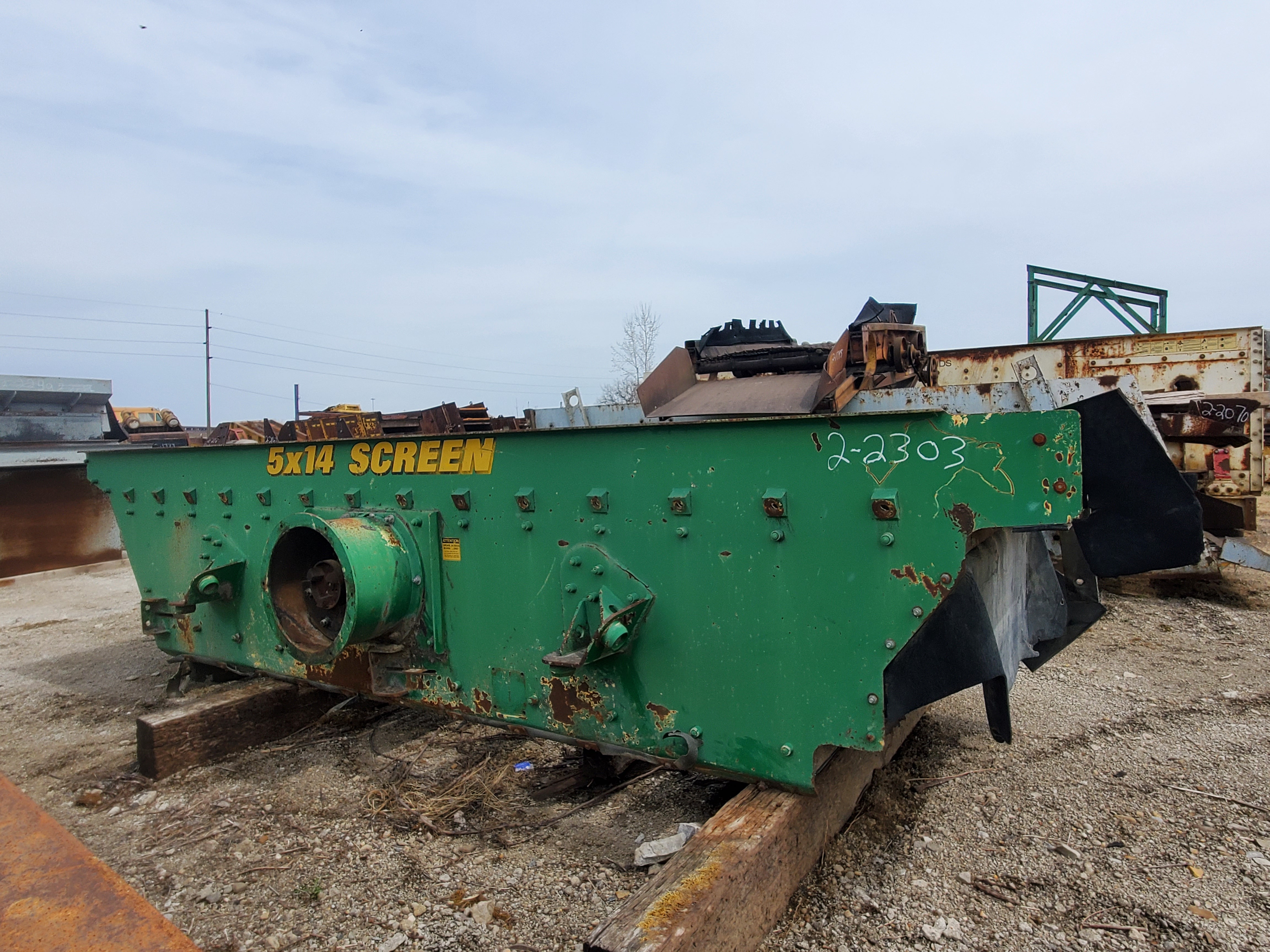 MCCLOSKEY 5x14 2 DECK INCLINE SCREEN