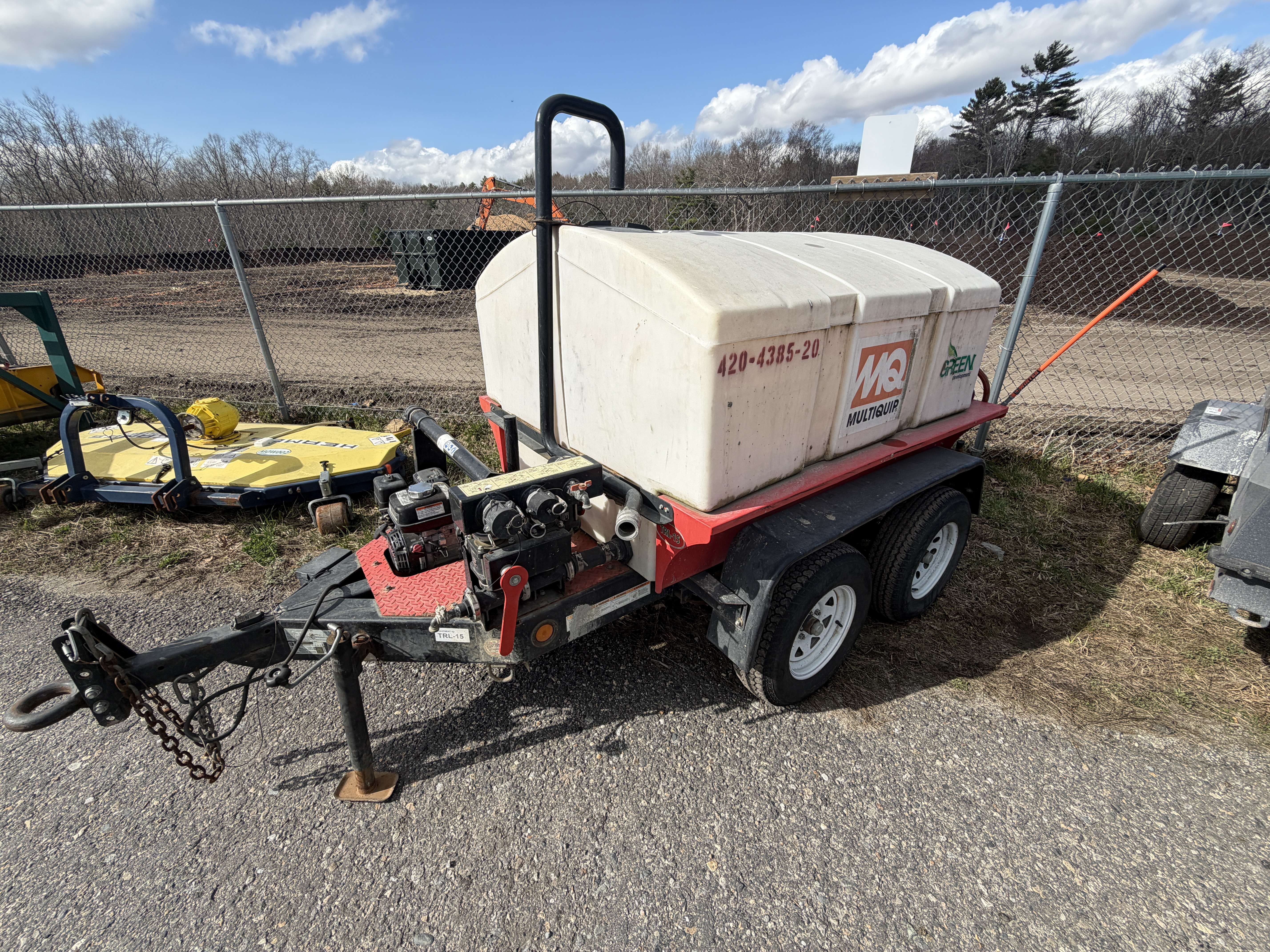 Multiquip Trailer-Mounted Water Tank