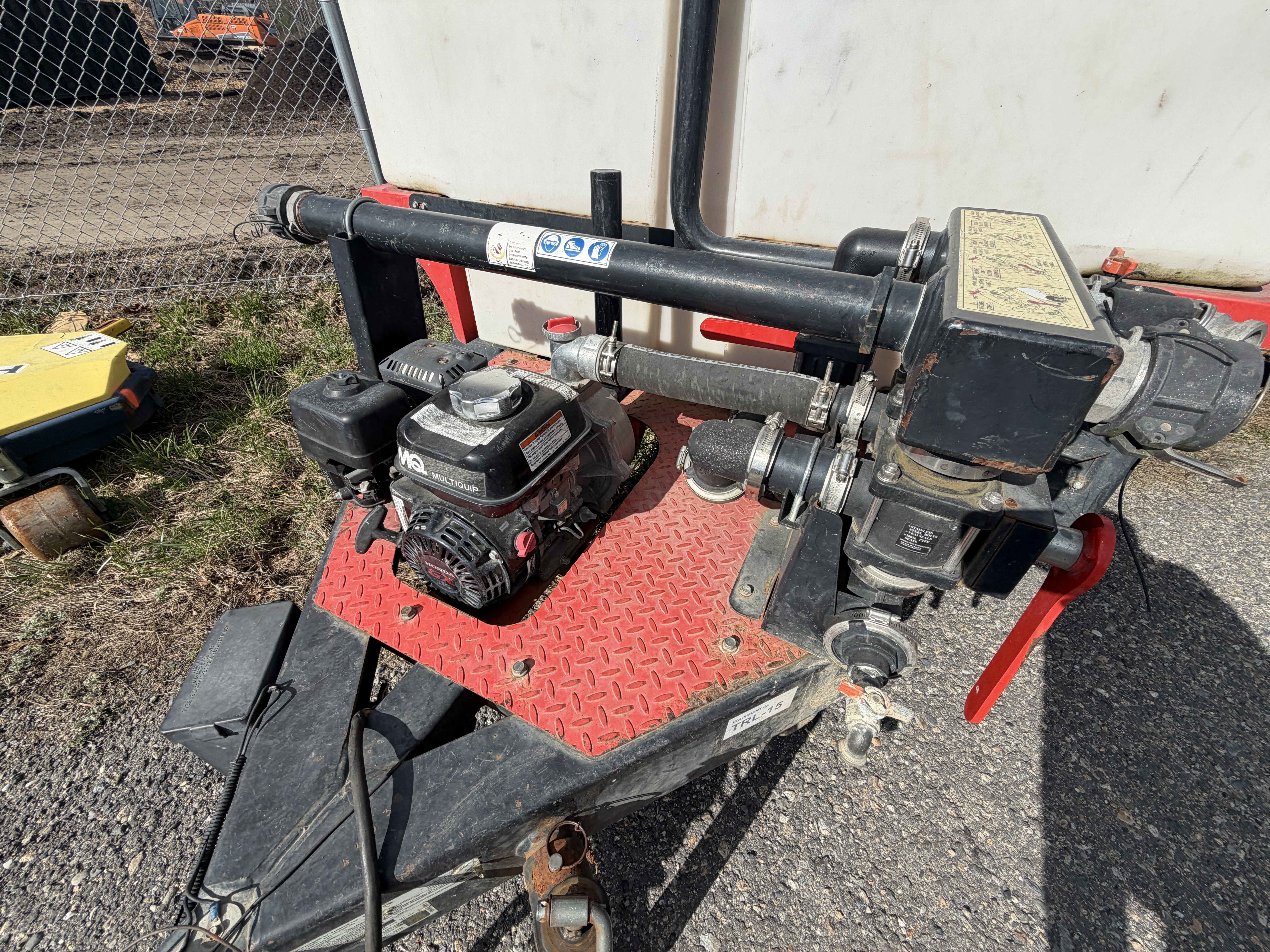 Multiquip Trailer-Mounted Water Tank