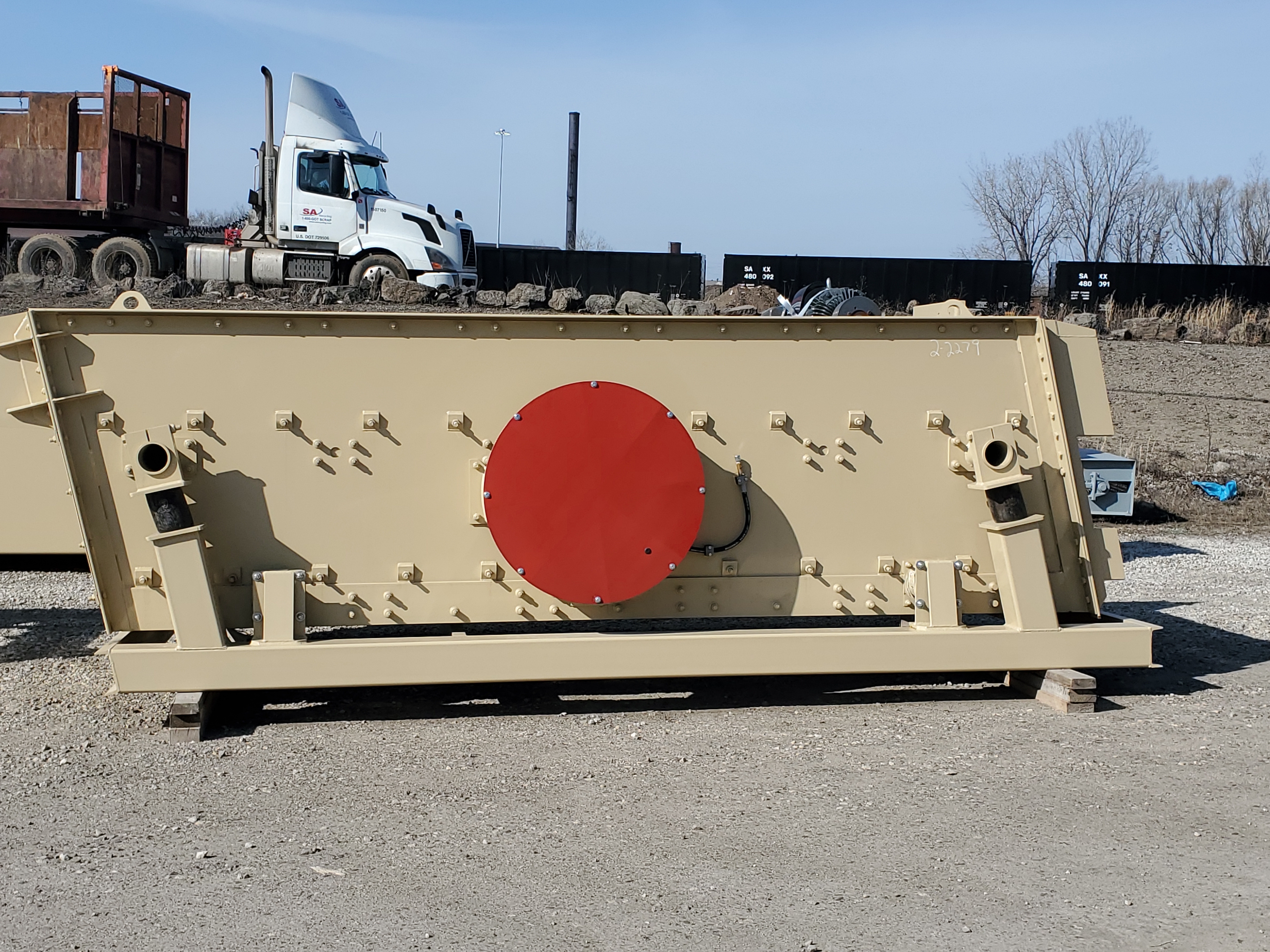 NEW RD OLSON 5x12 2 DECK INCLINE SCREEN