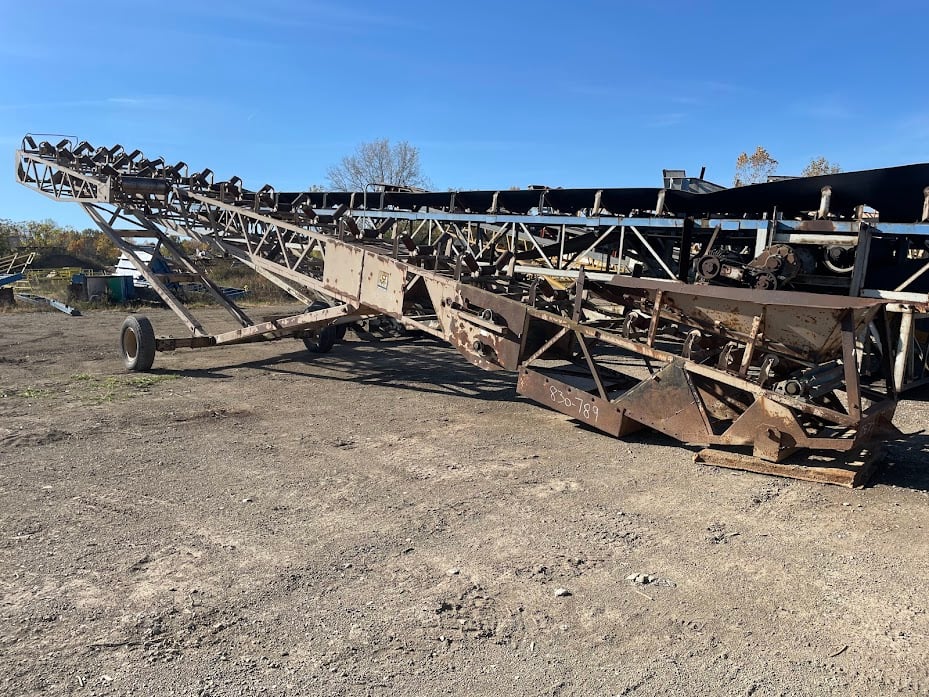 OHIO MACHINERY 30 X 80' RADIAL STACKER