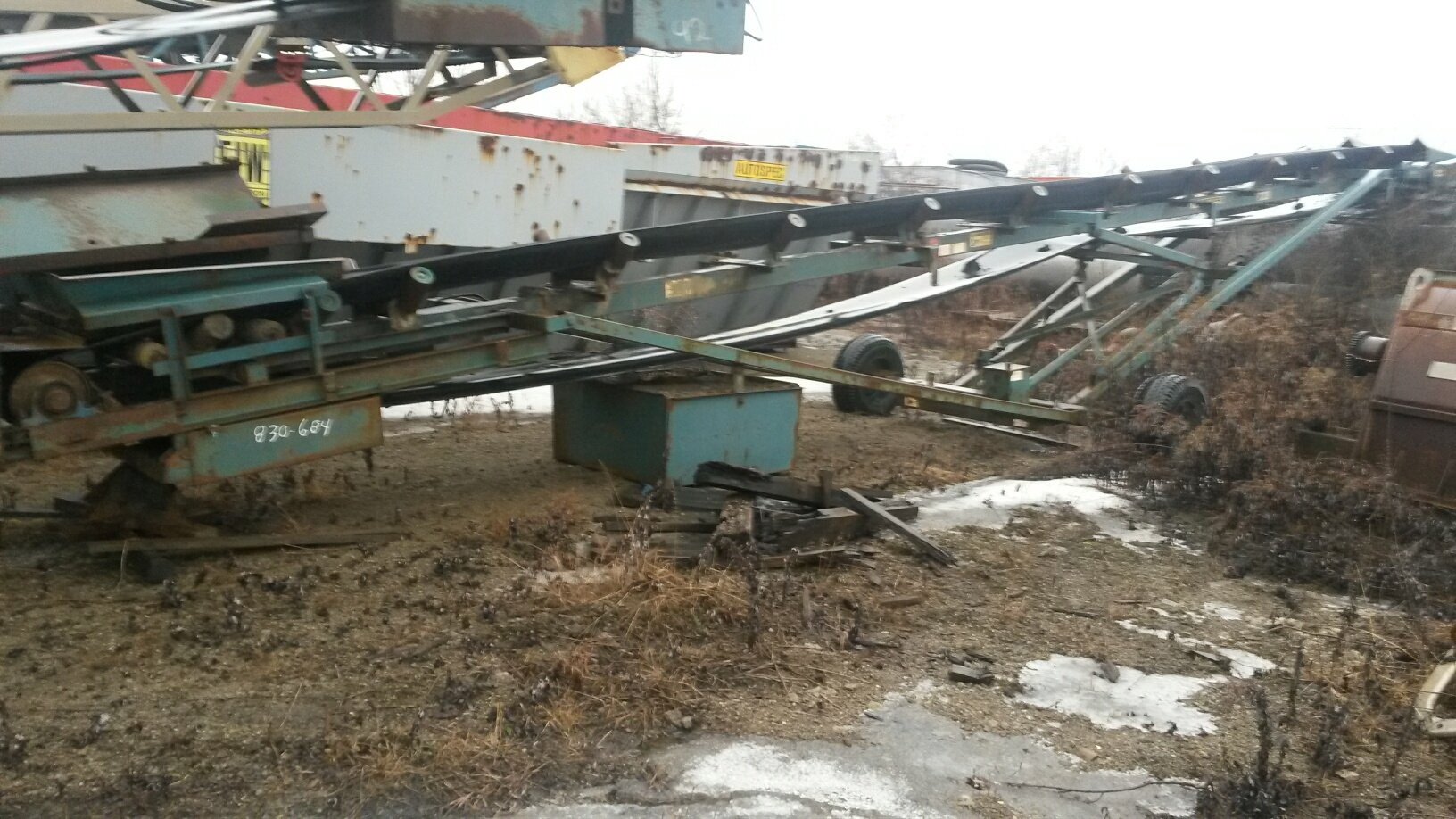 POWERSCREEN M70 48' PORTABLE RADIAL STACKING CONVEYOR