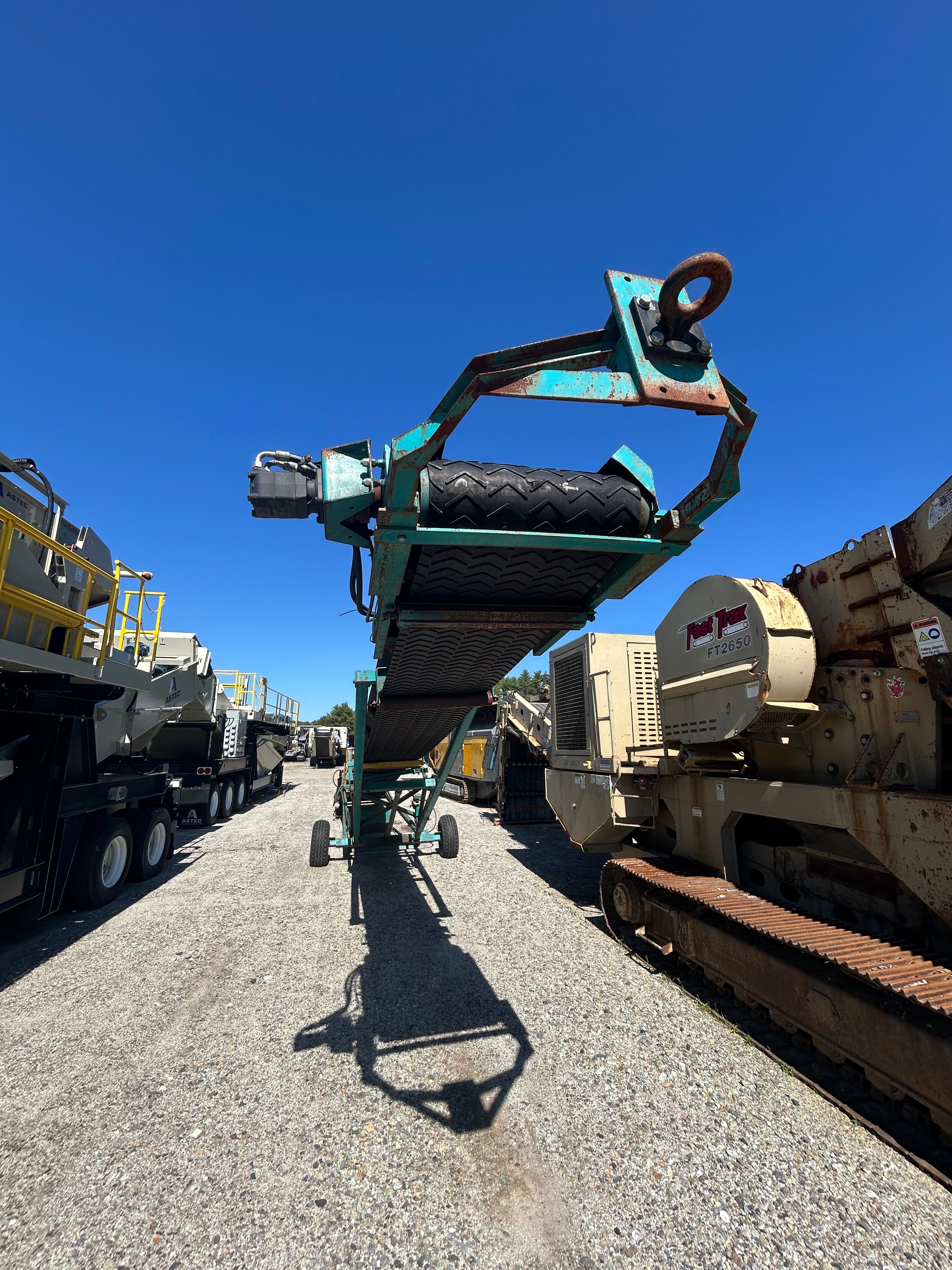 Powerscreen Wheeled Stacker