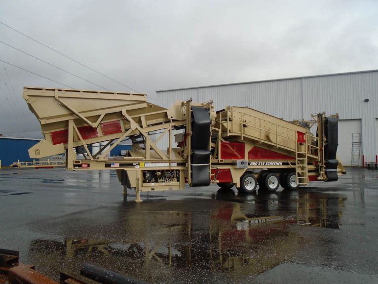 RD OLSON HIGH PROFILE 6x16 3 DECK WHEELED SCREENER