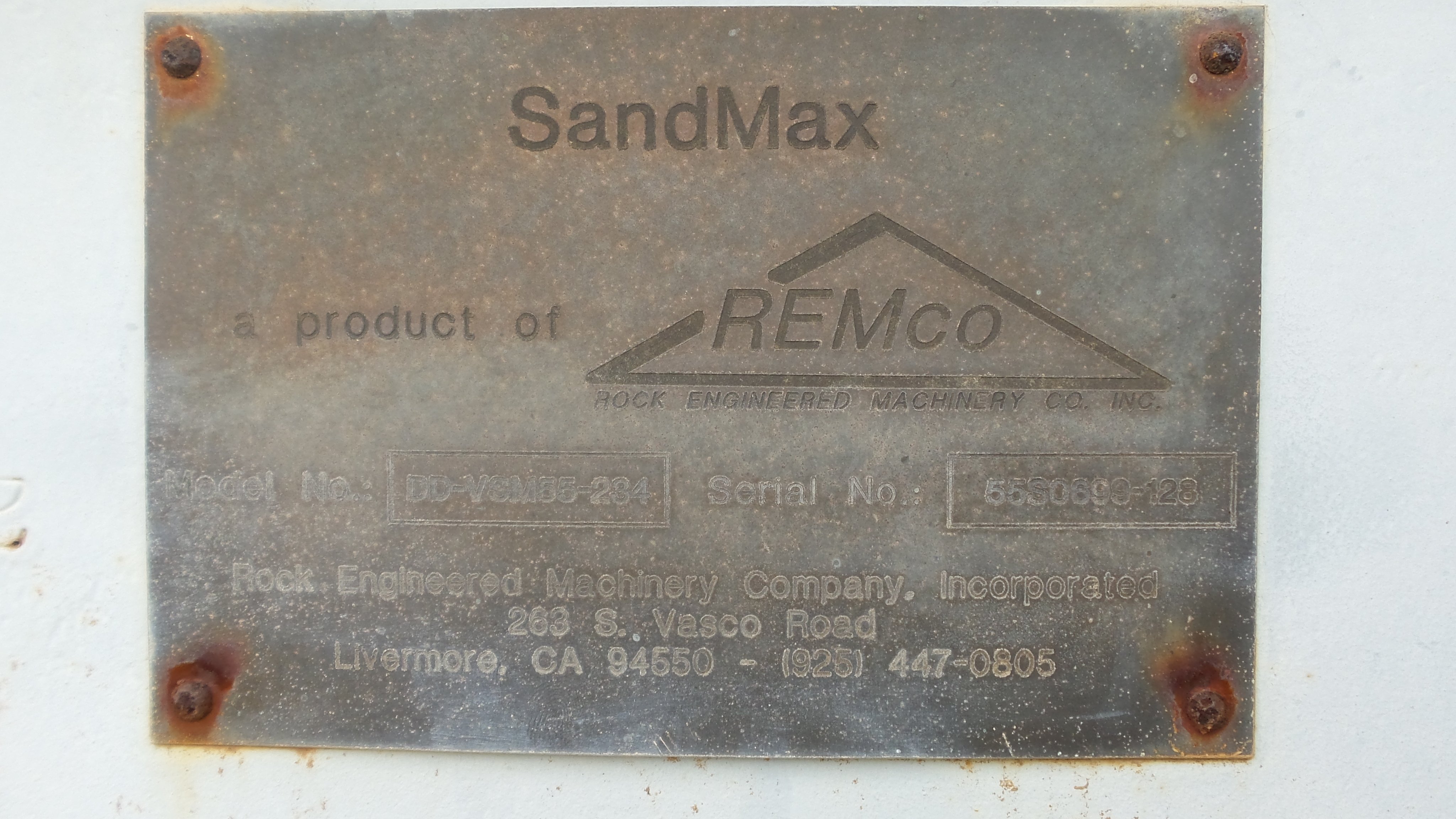 REMCO SANDMAX 5500 VSI
