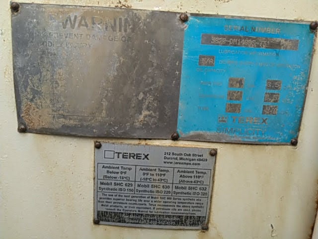 SIMPLICITY 8x20 TRIPLE DECK WASH SCREEN