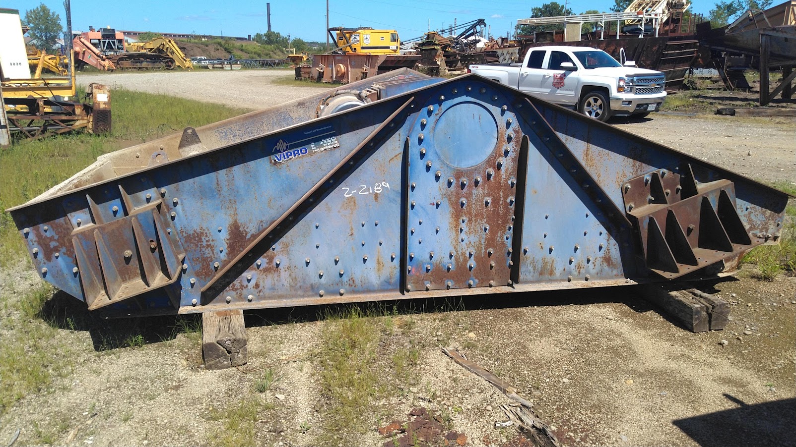 SKID MOUNTED VIBRO 6x16 SINGLE DECK SCREEN