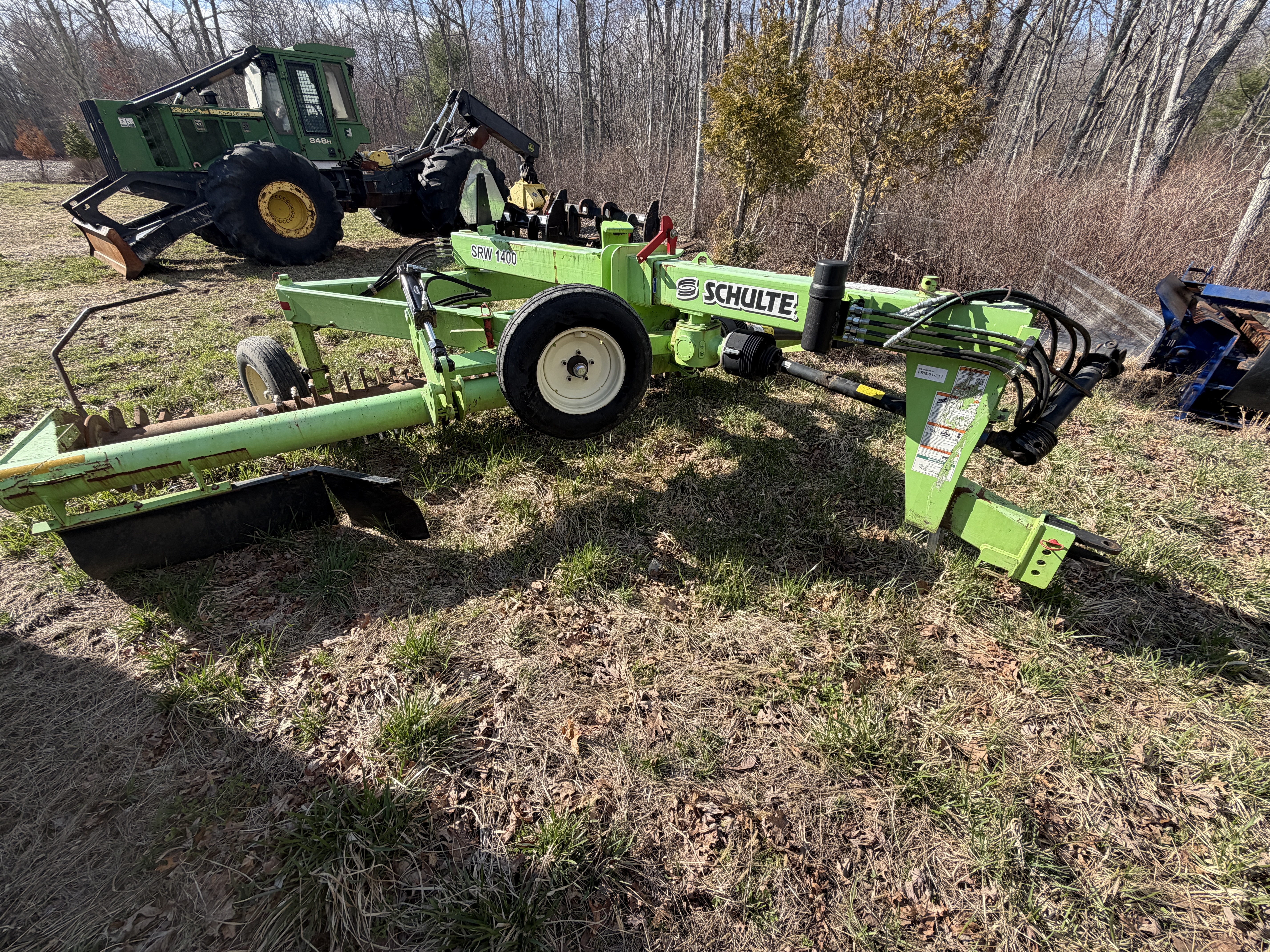 Schulte SRW1400 Rock Windrower 