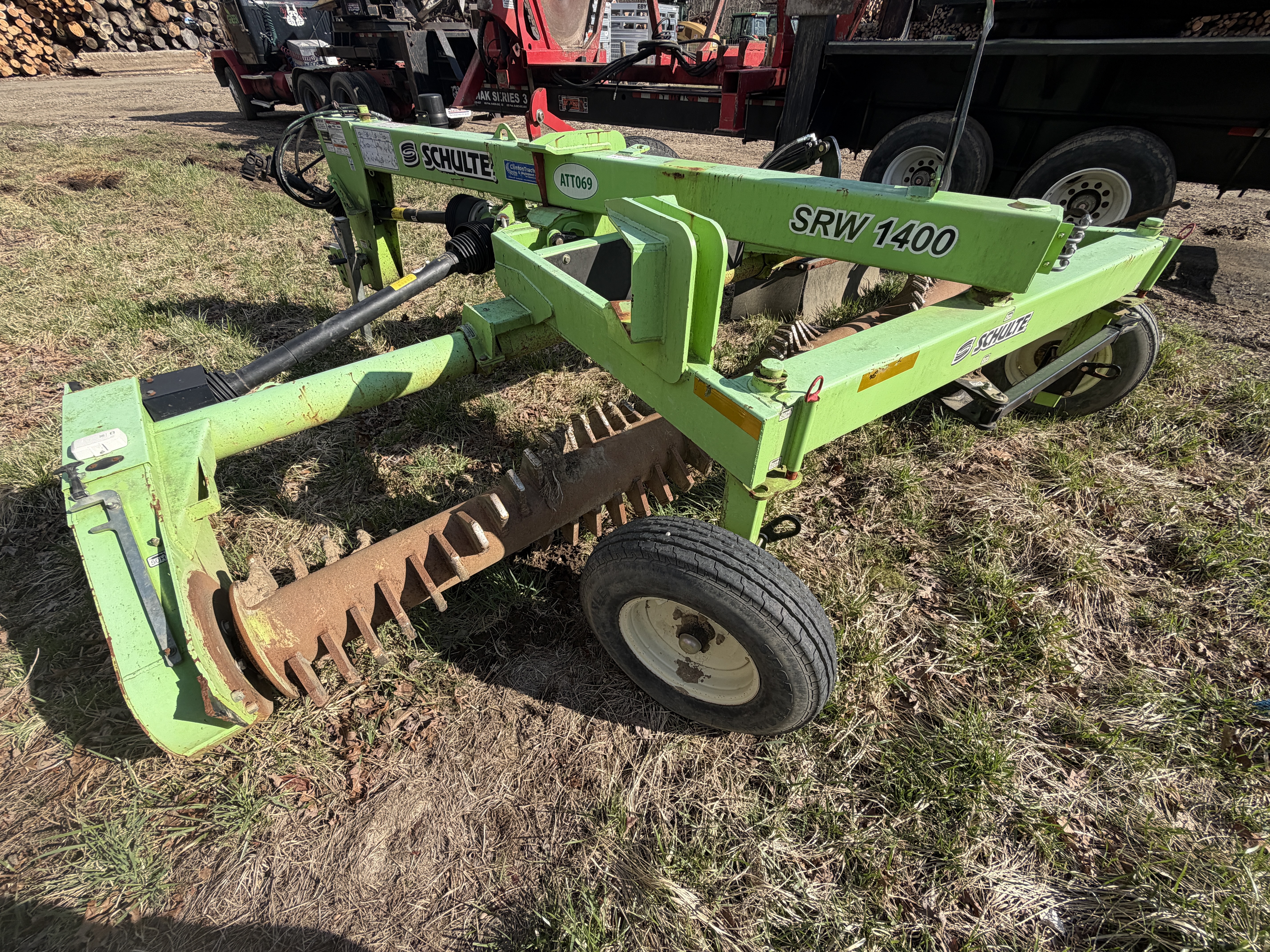 Schulte SRW1400 Rock Windrower 