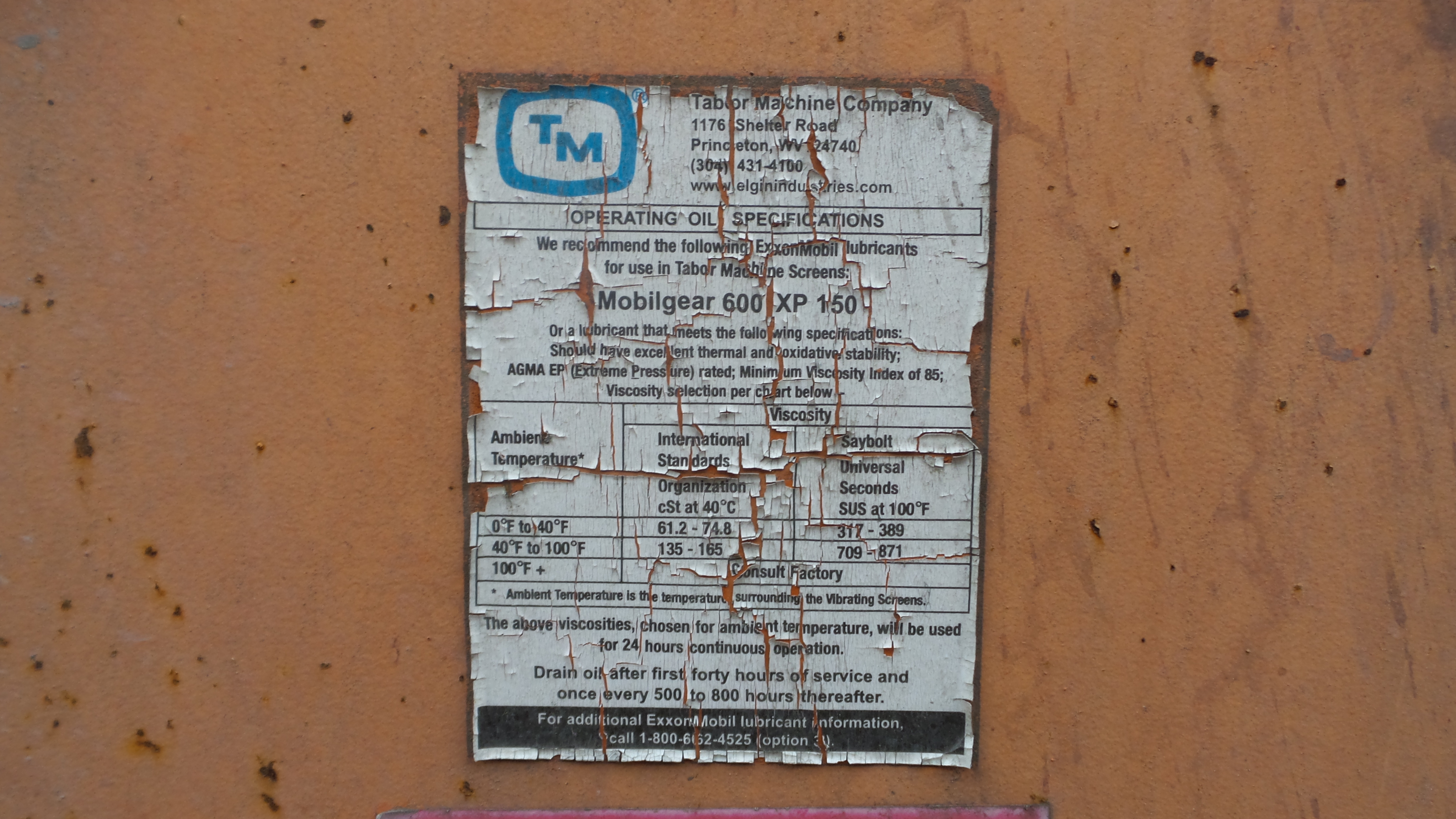 TABOR 8x20 DOUBLE DECK SCREEN