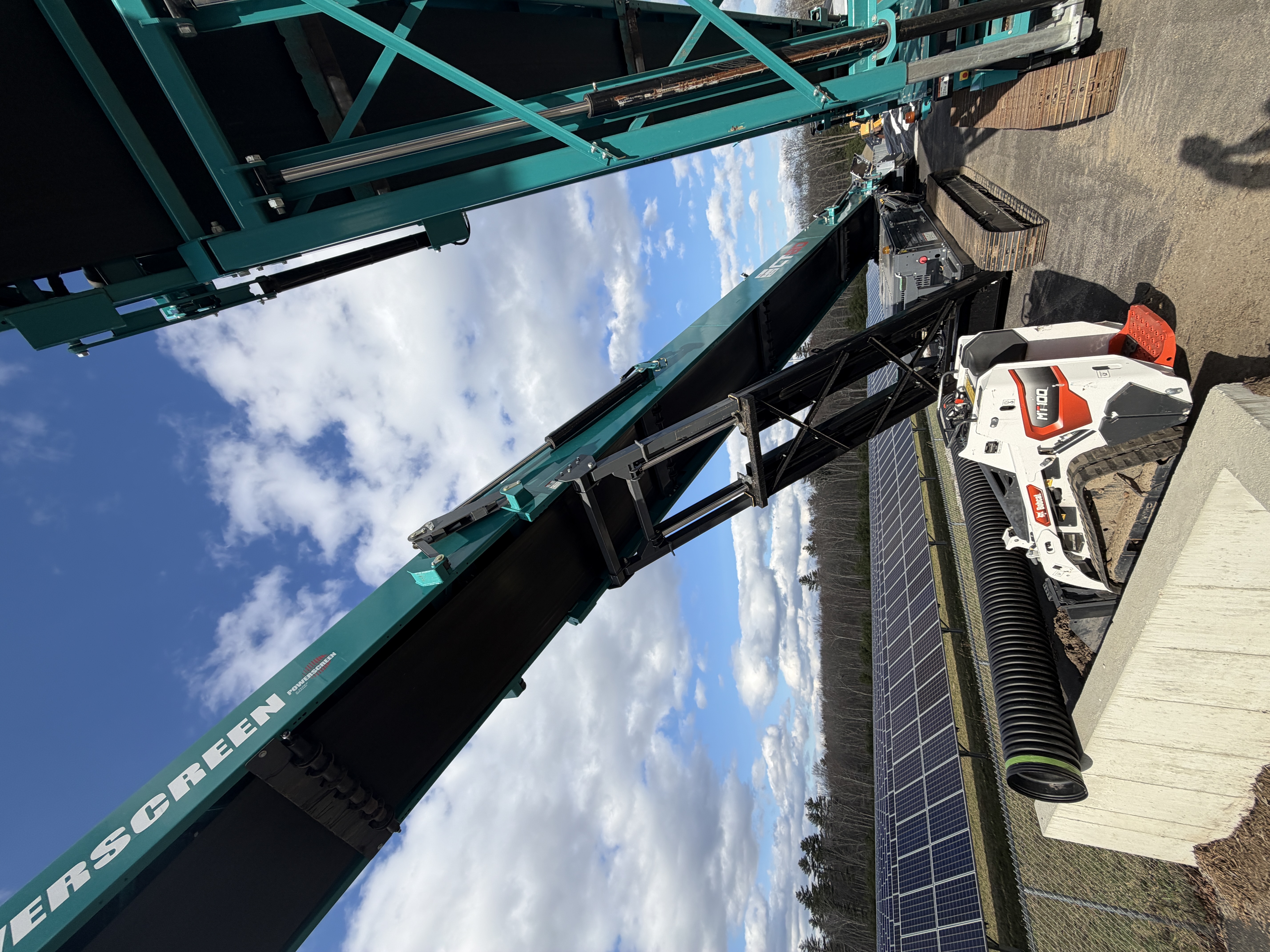 2025 Terex CT80 Track-Mounted Shredder 