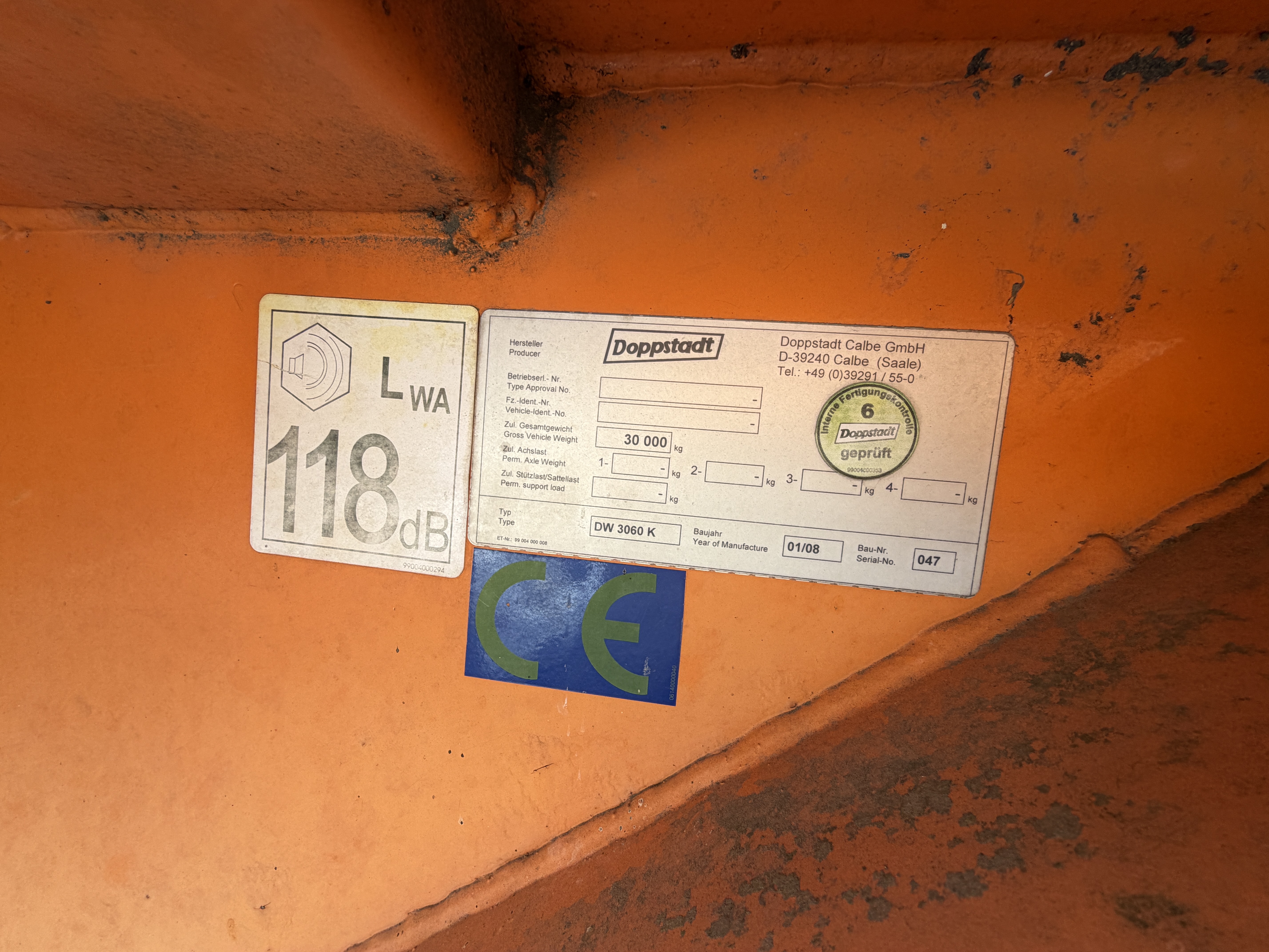 2008 Doppstadt DW 3060K
