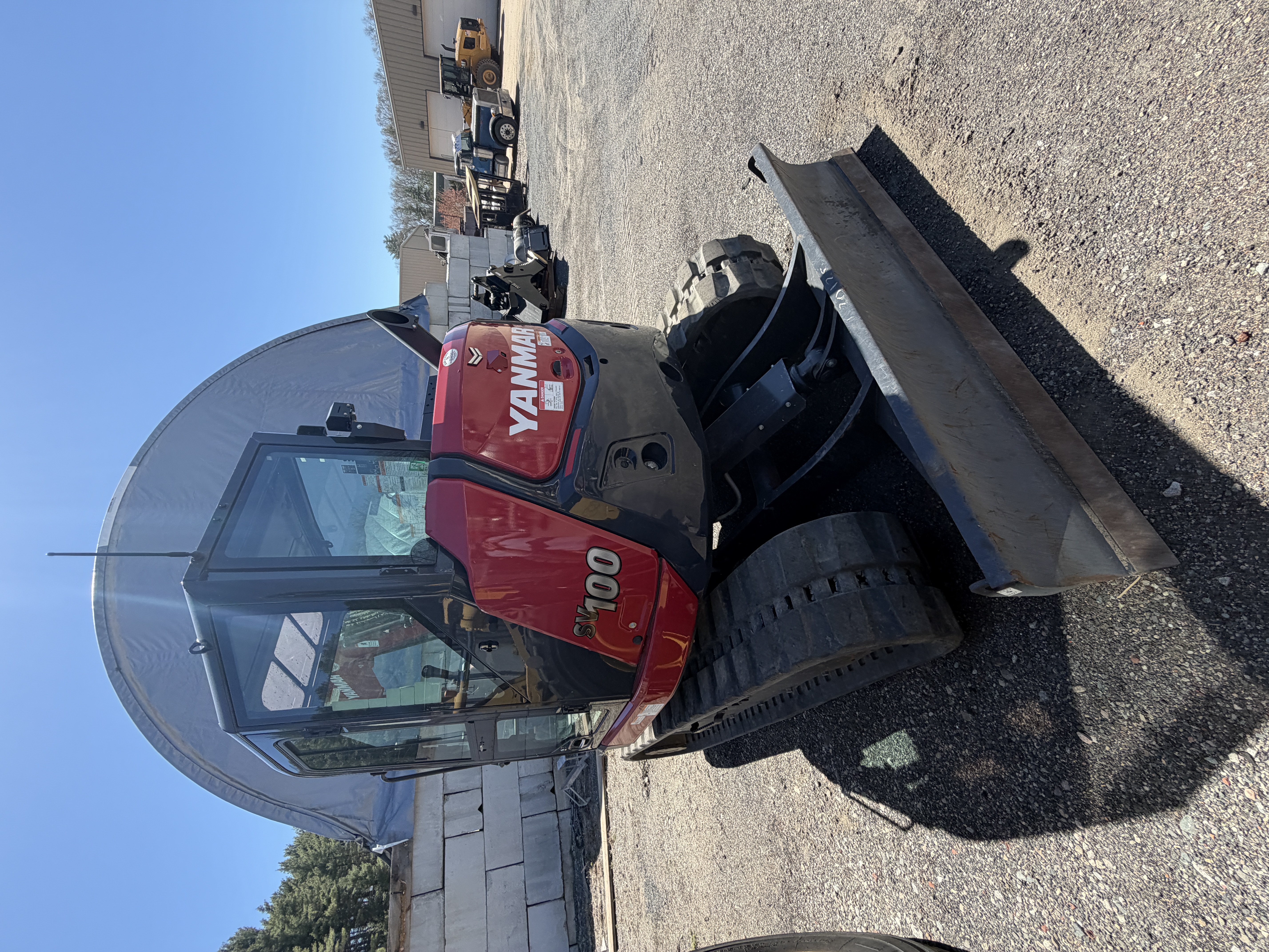 Yanmar ViO100 Compact Excavator — 130.9 Hours, Thumb + 2 Buckets