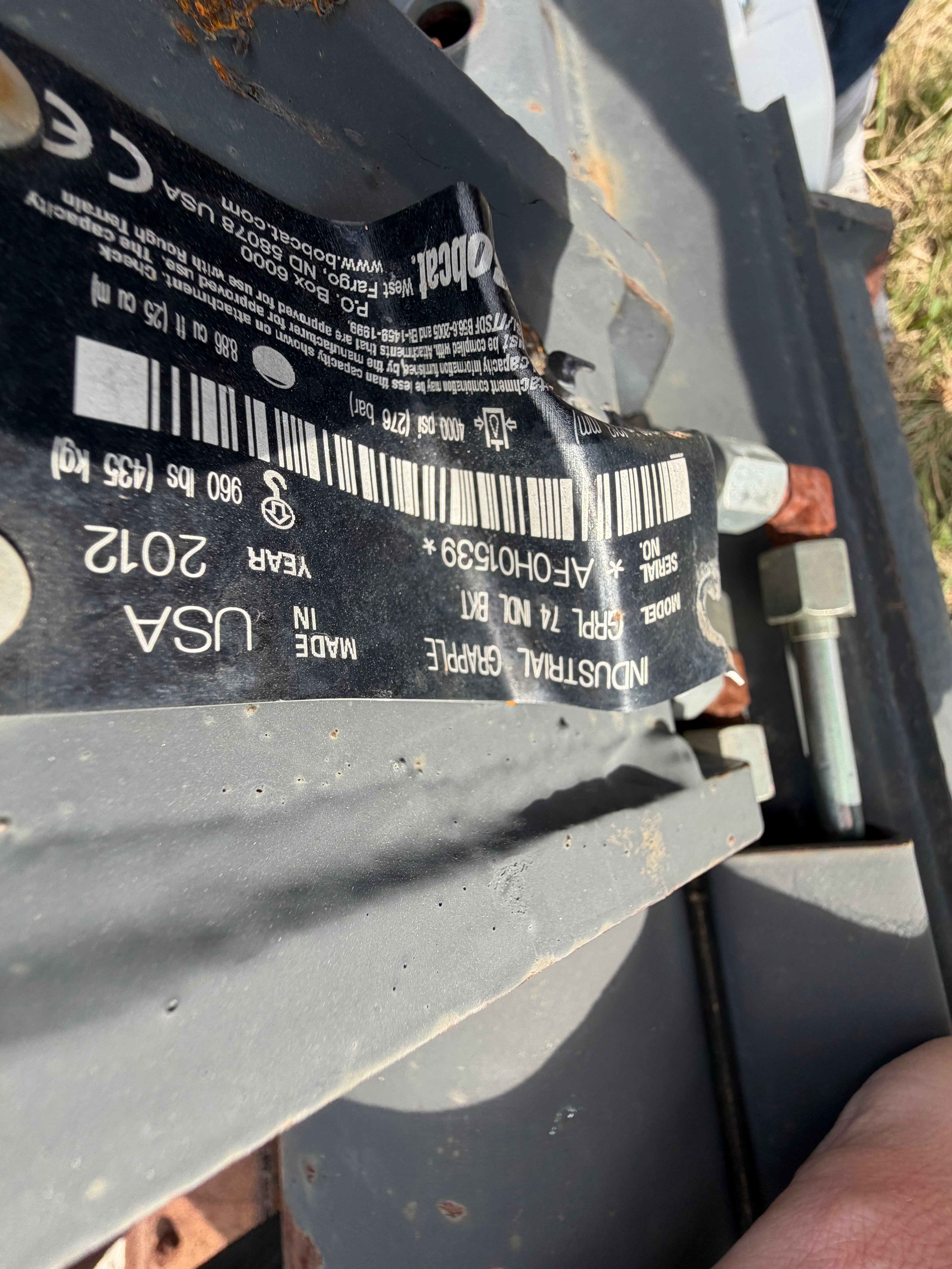 Bobcat Skid-Steer Bucket