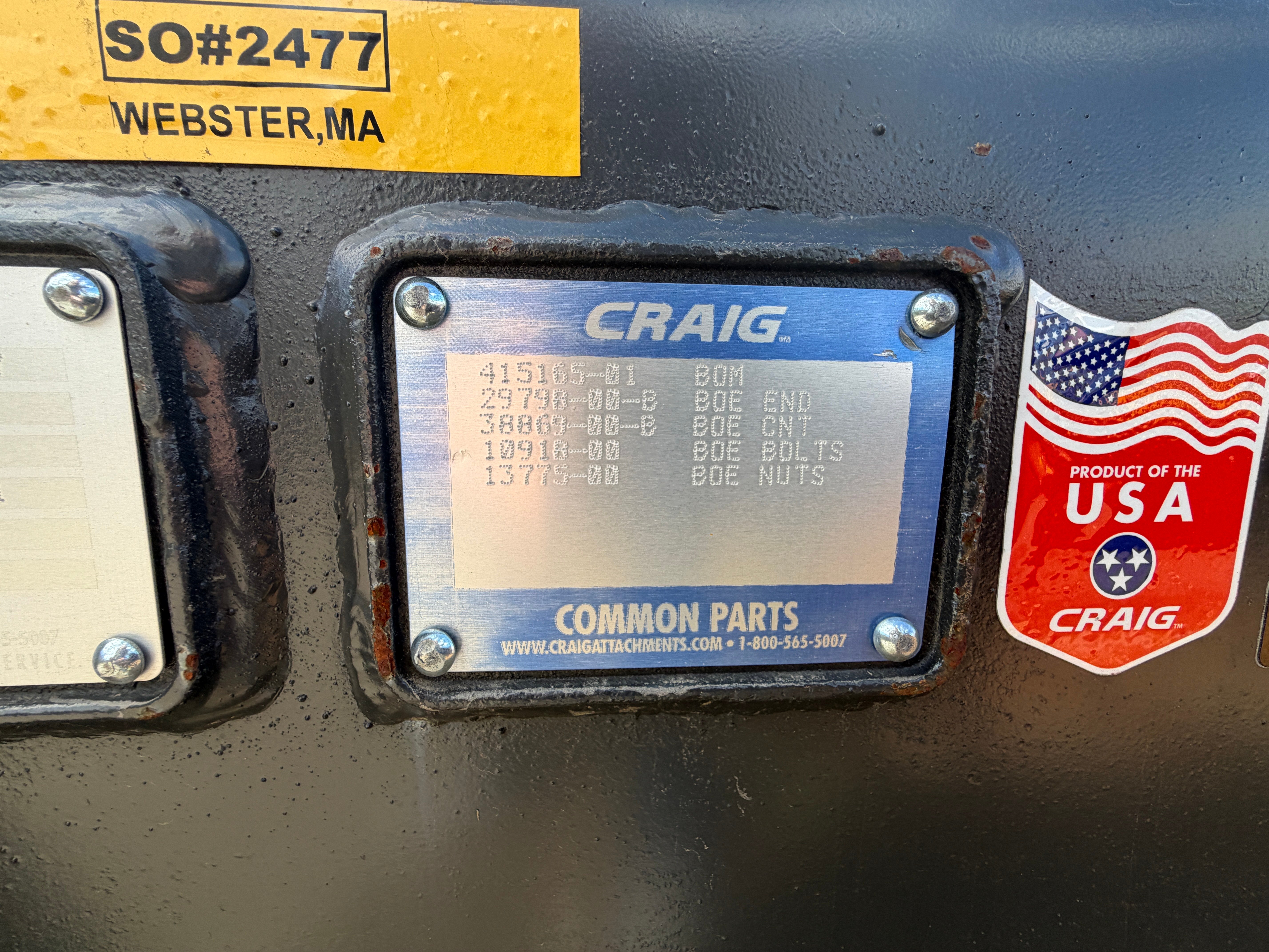 Craig Mfg WG Series Bucket