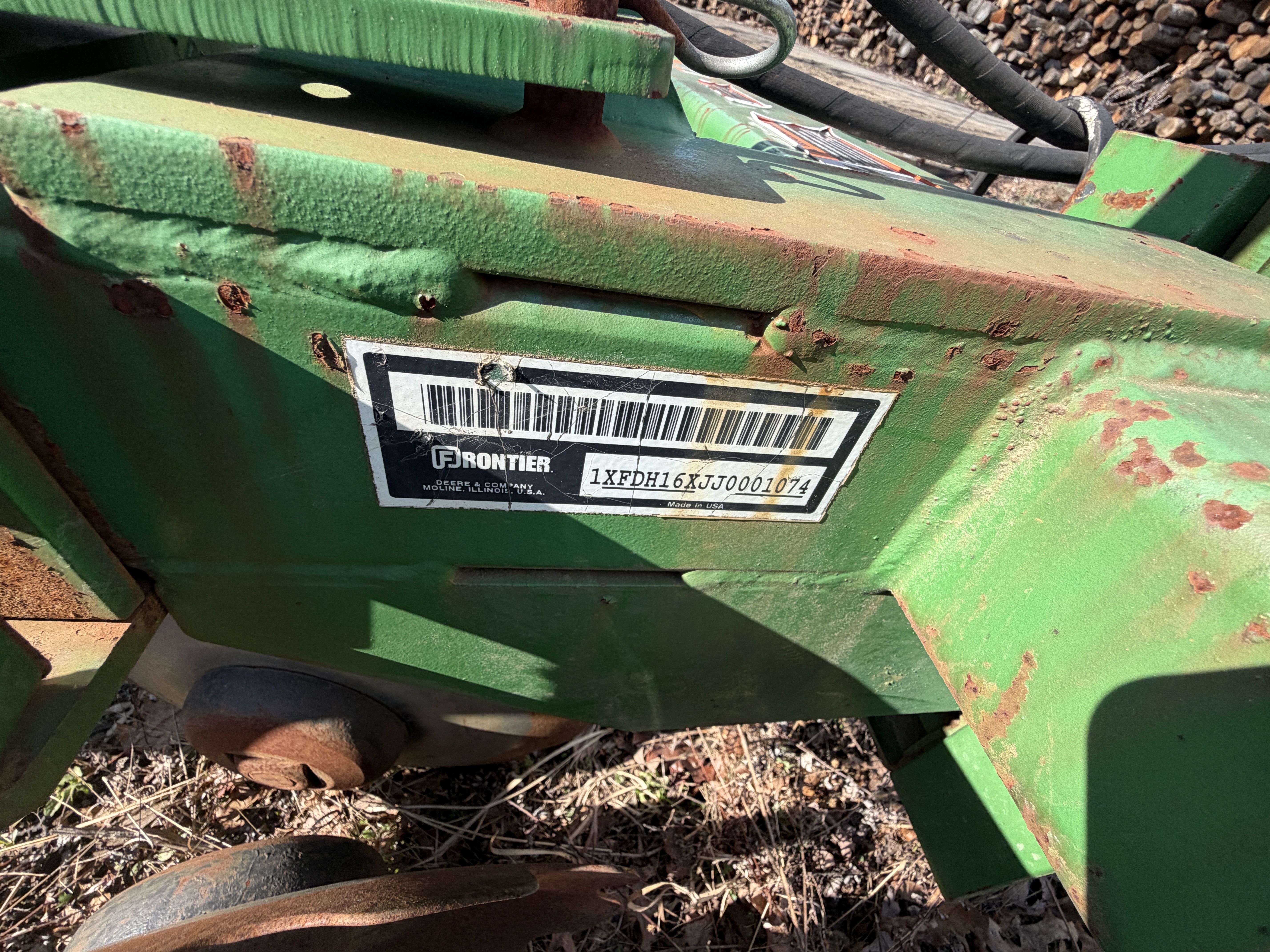 Frontier DH1612 Disc Harrow