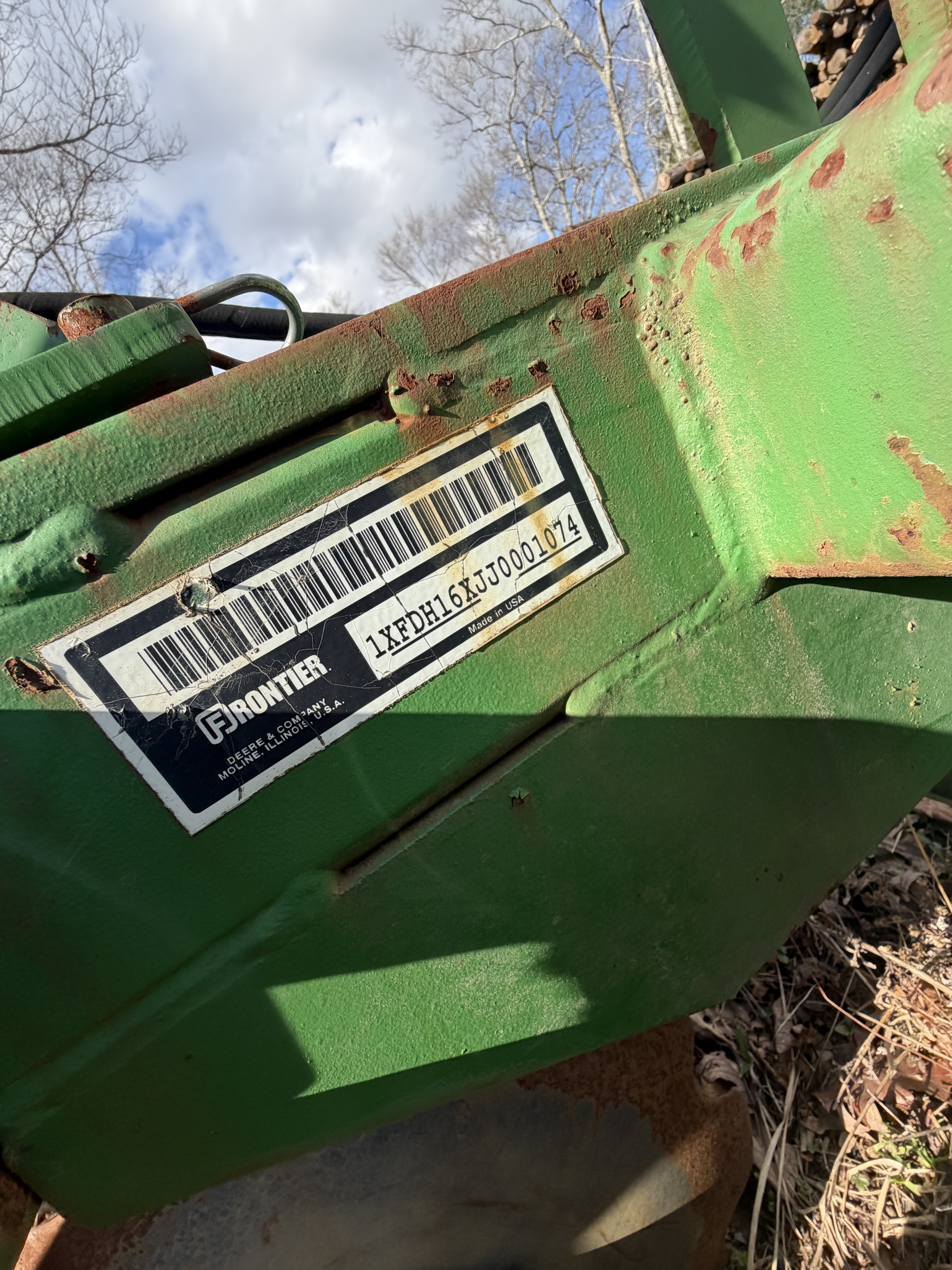 Frontier DH1612 Disc Harrow