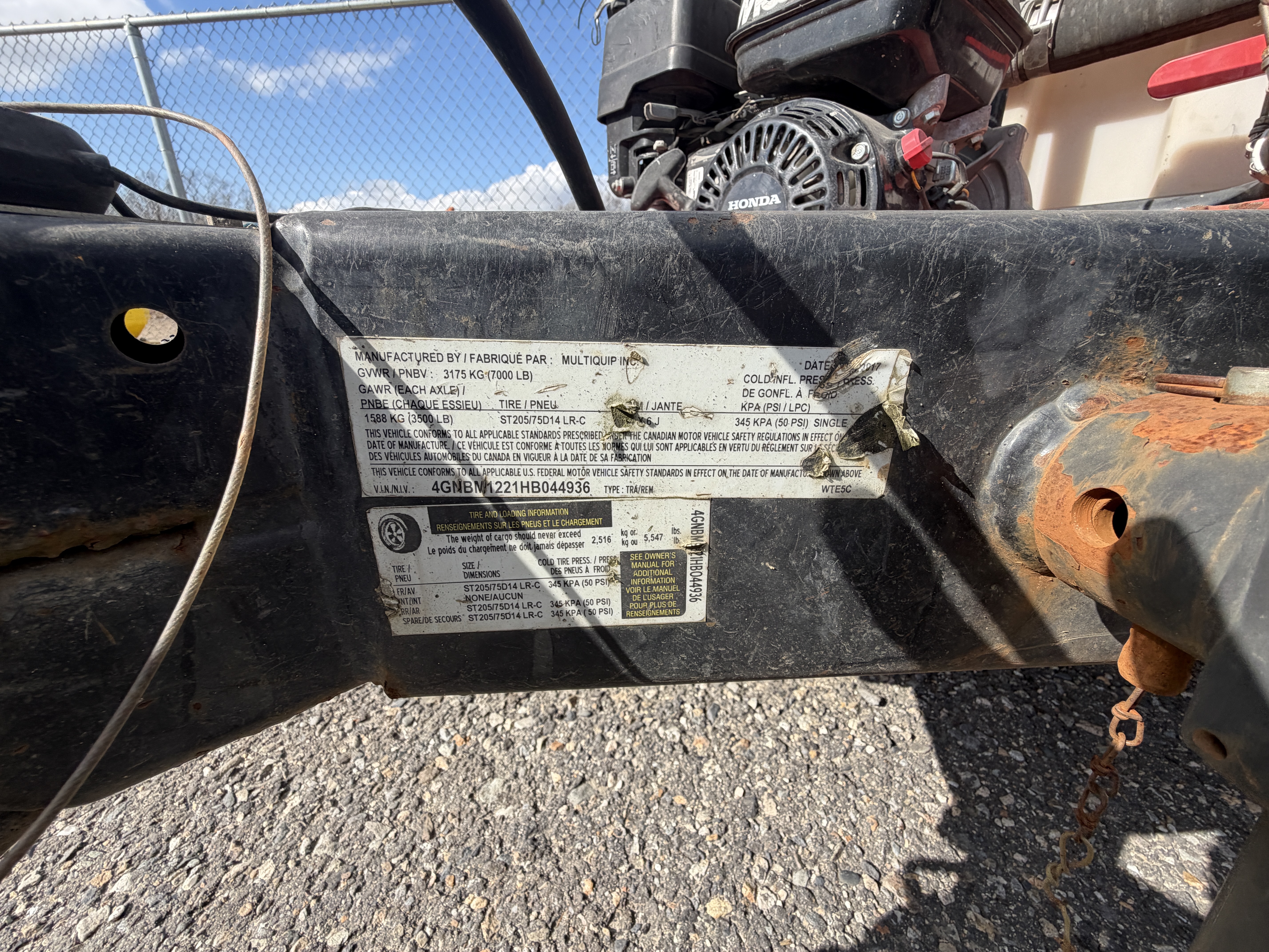 Multiquip Concrete Pump 420-4385-20
