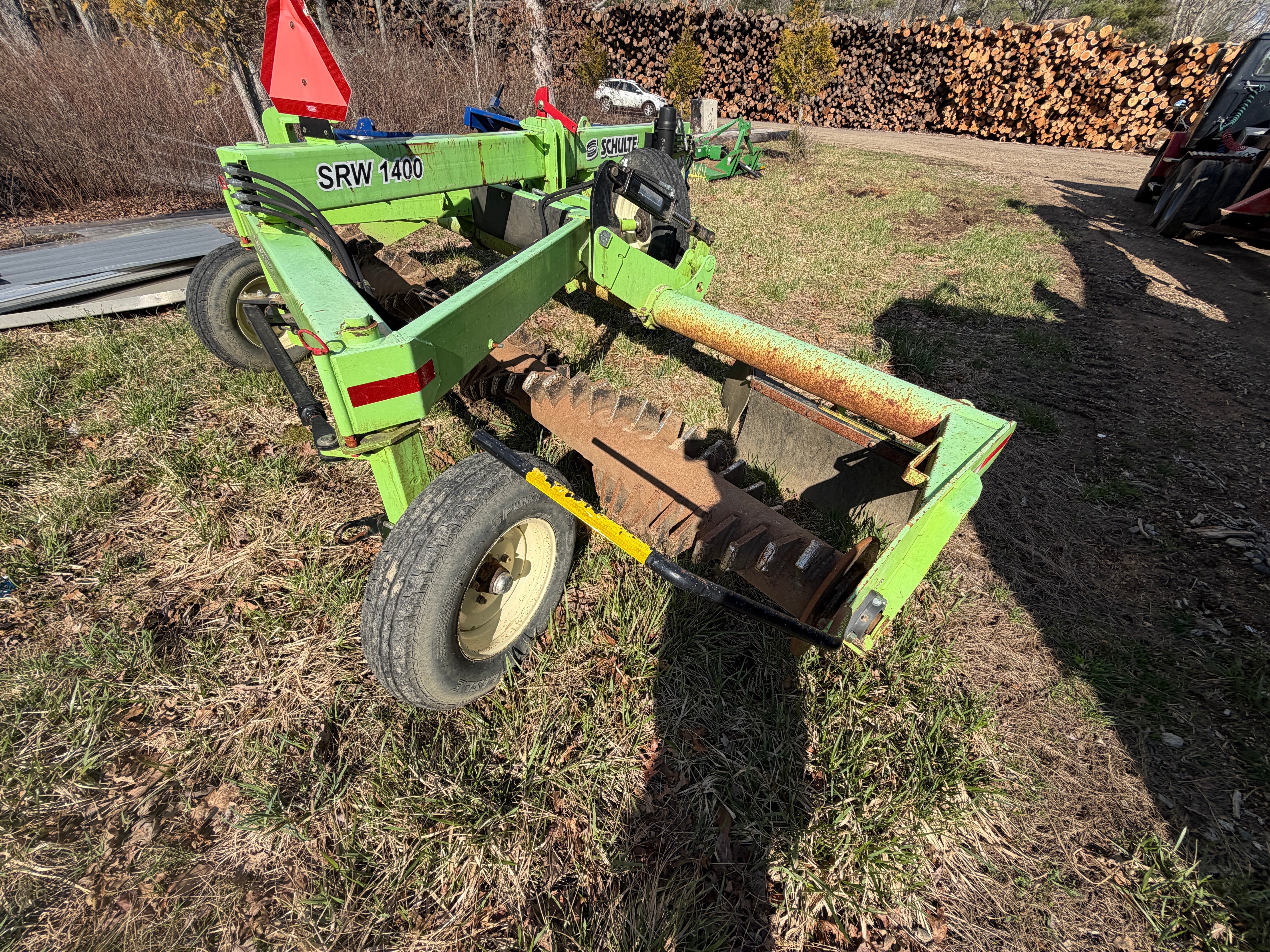 Schulte SRW 1400 Rock Rake