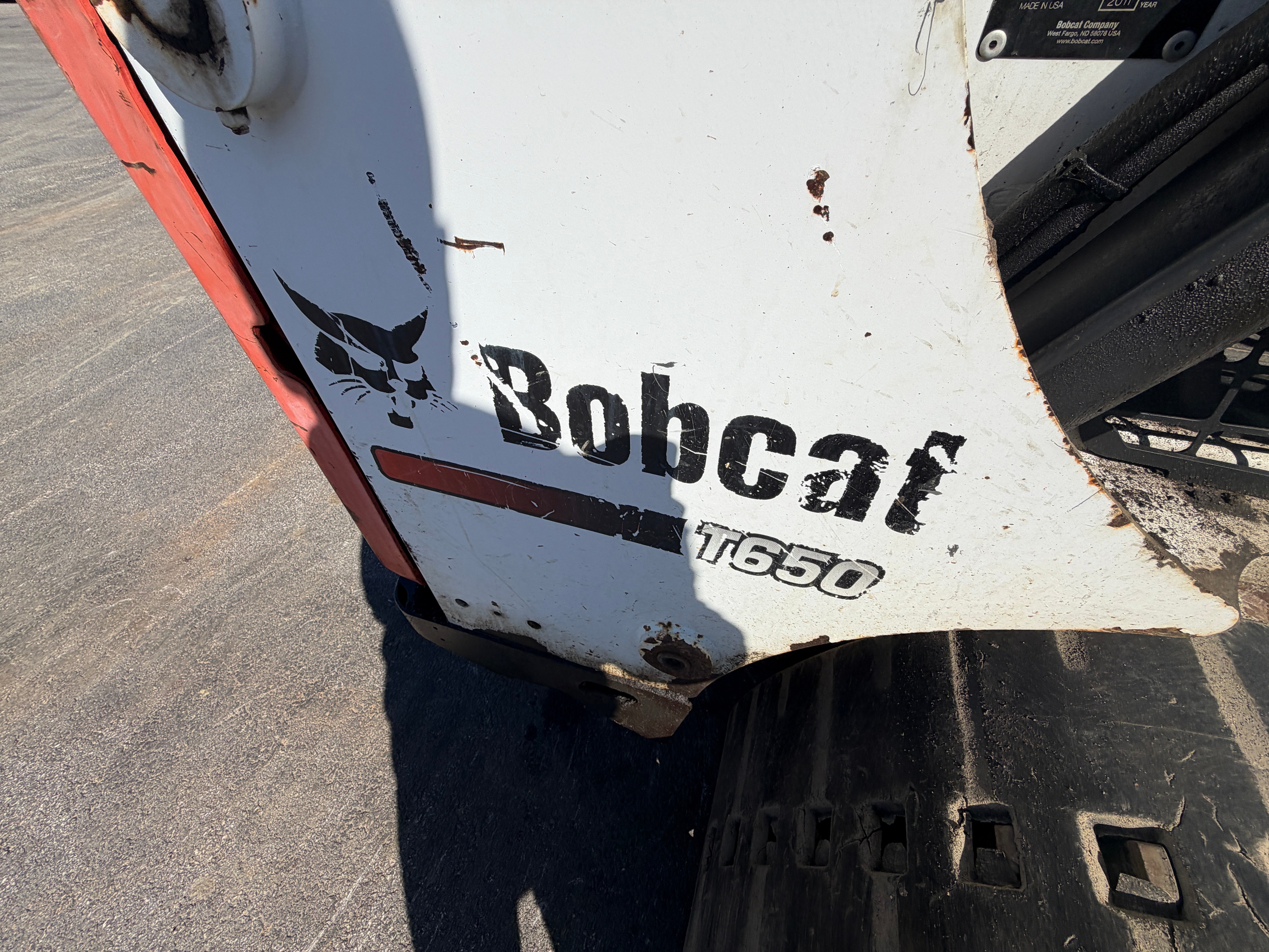 2017 Bobcat T650 Compact Track Loader