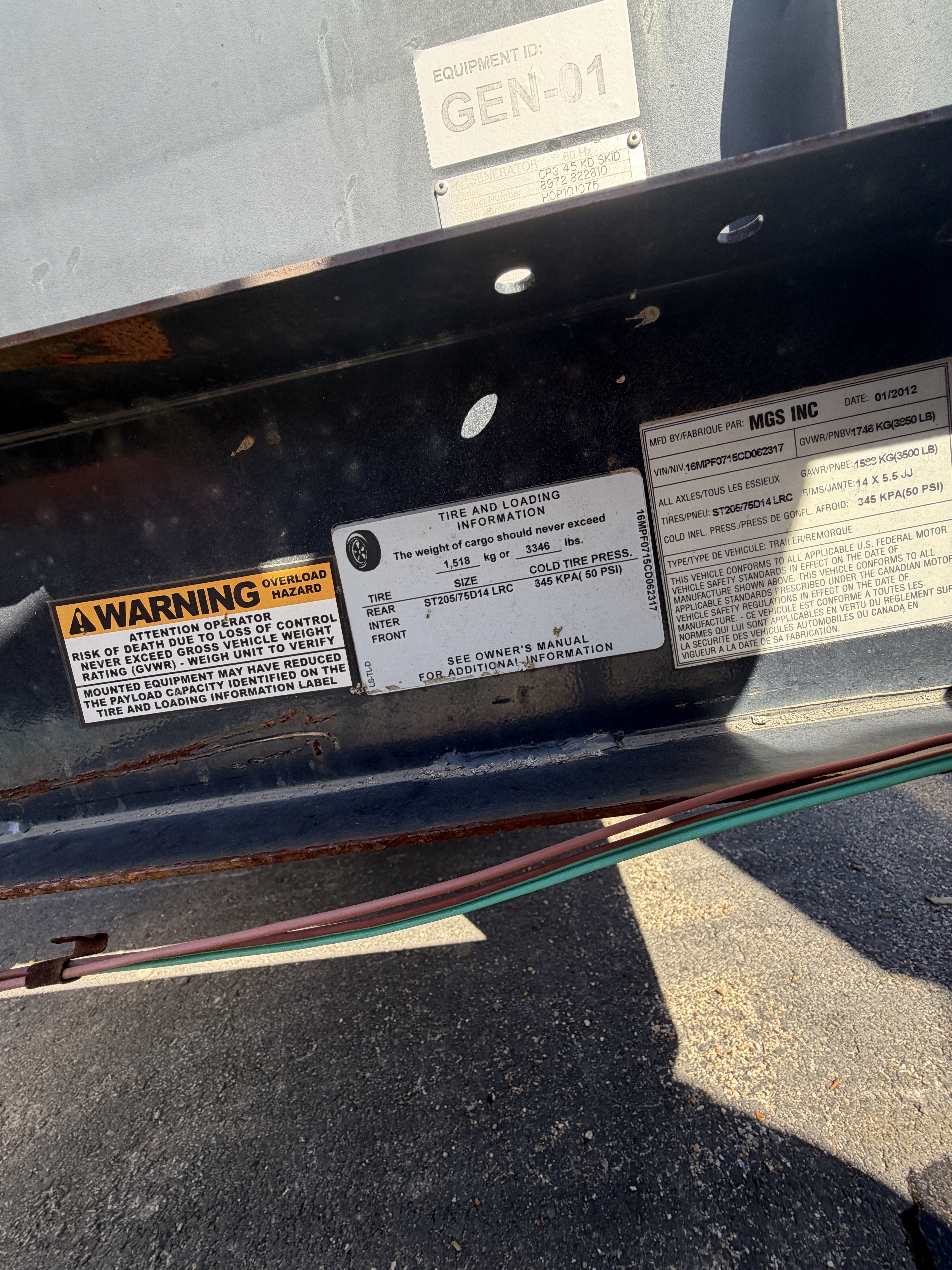 Generac 45kW Portable Generator